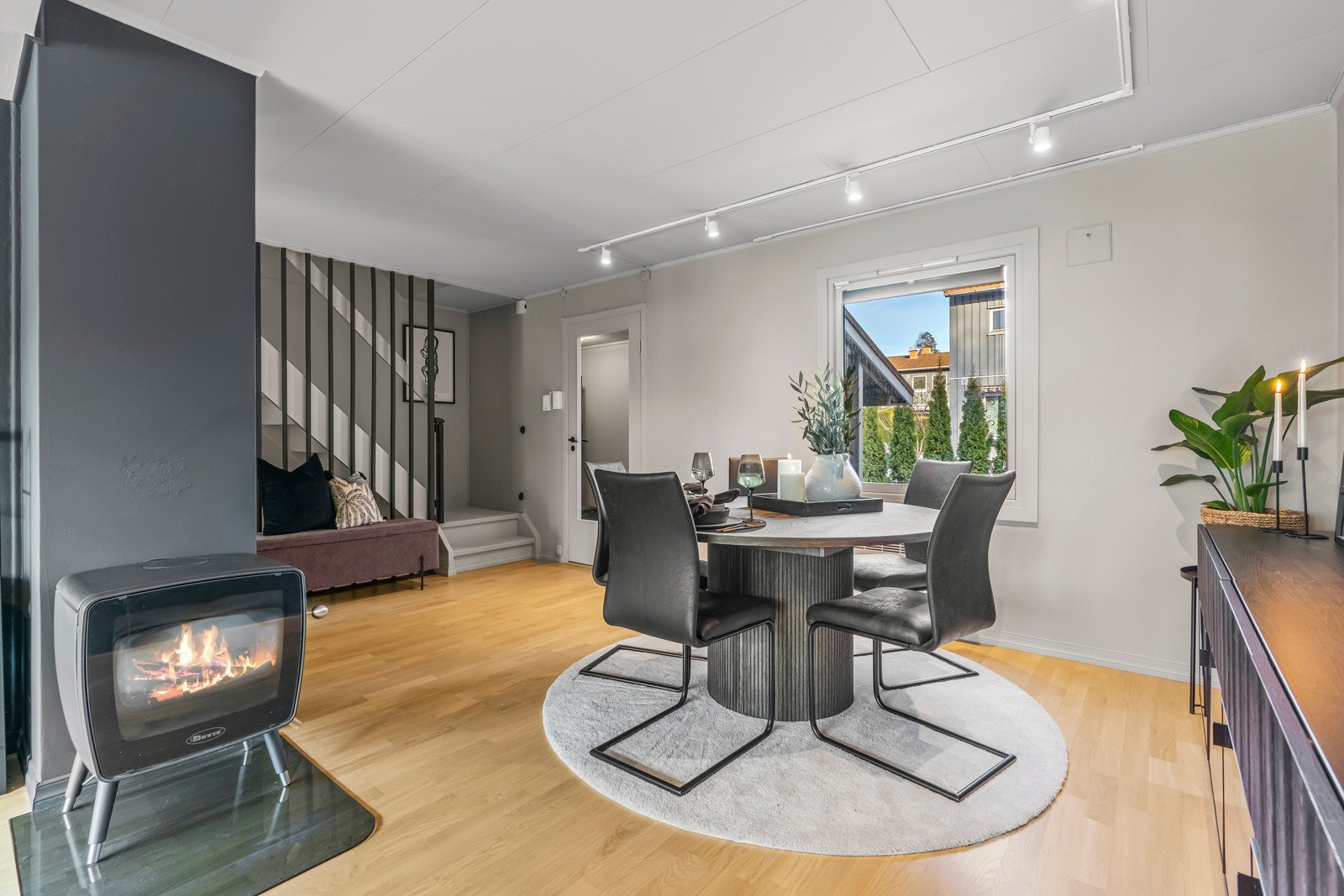 En peisovn gir ekstra hygge og varme i den kalde årstiden. Galleribilde