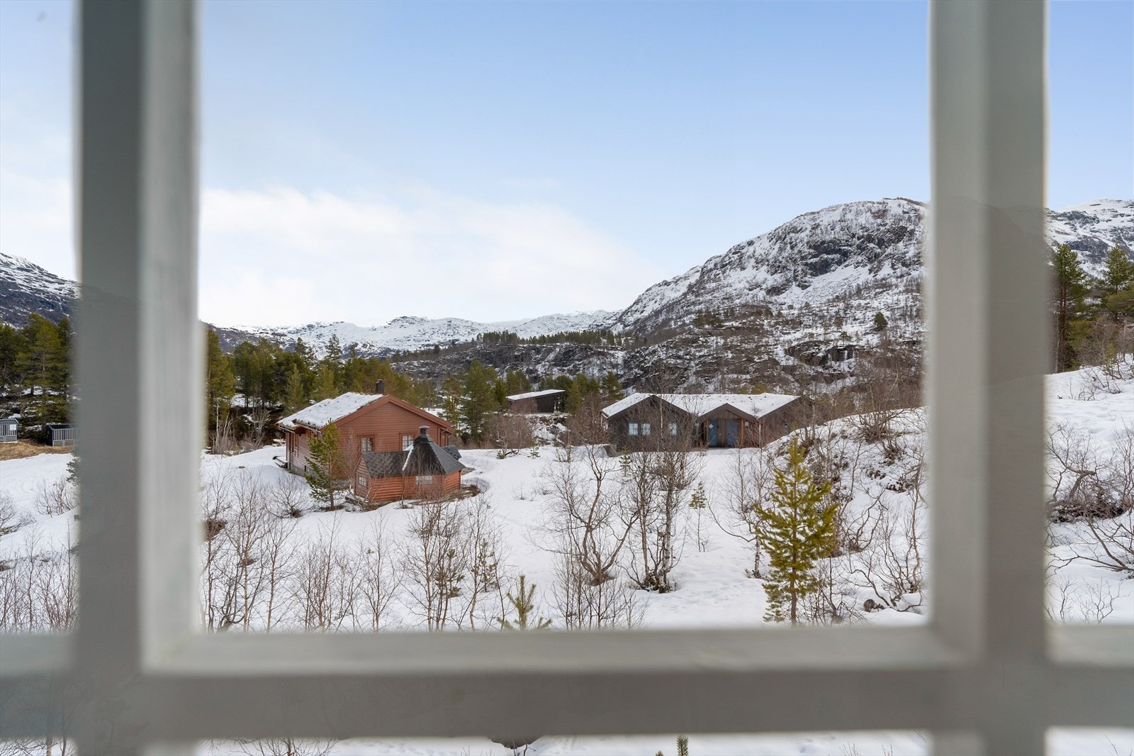 Nydelig utsikt fra hemsen. Galleribilde