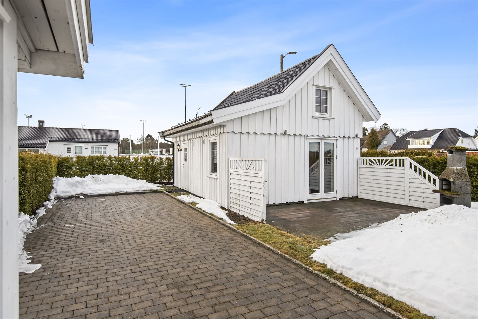 Annekset med egen uteplass Galleribilde