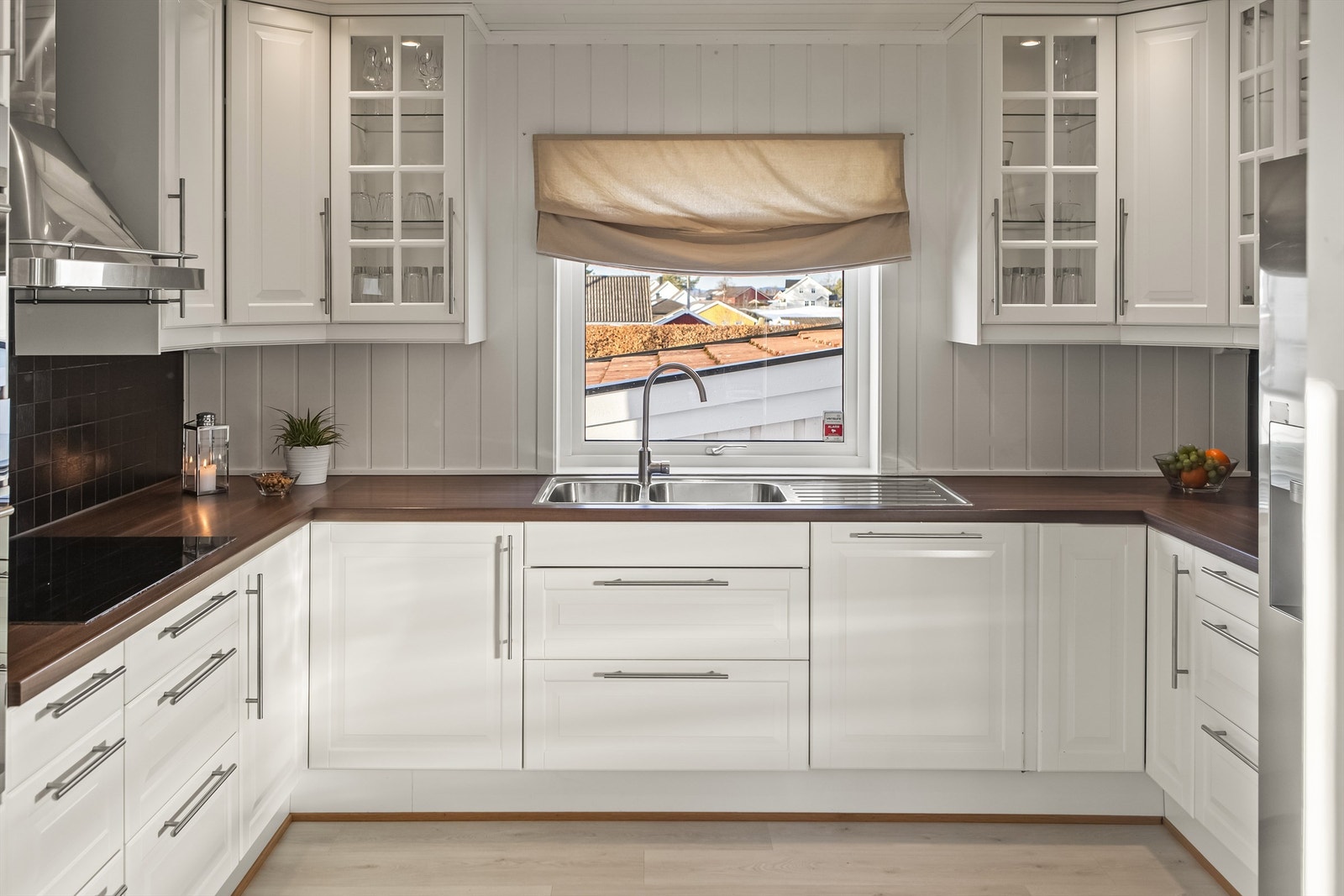 Godt naturlig lys på kjøkkenet Galleribilde