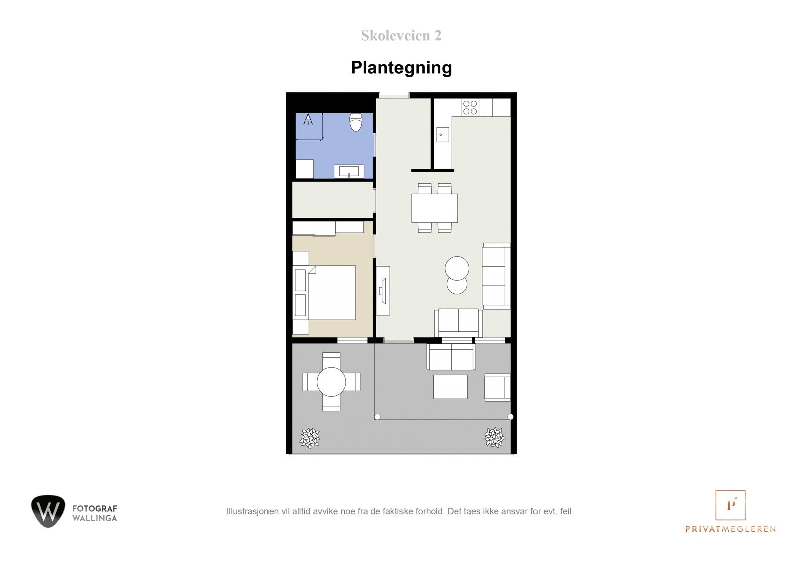 Plantegning. Galleribilde