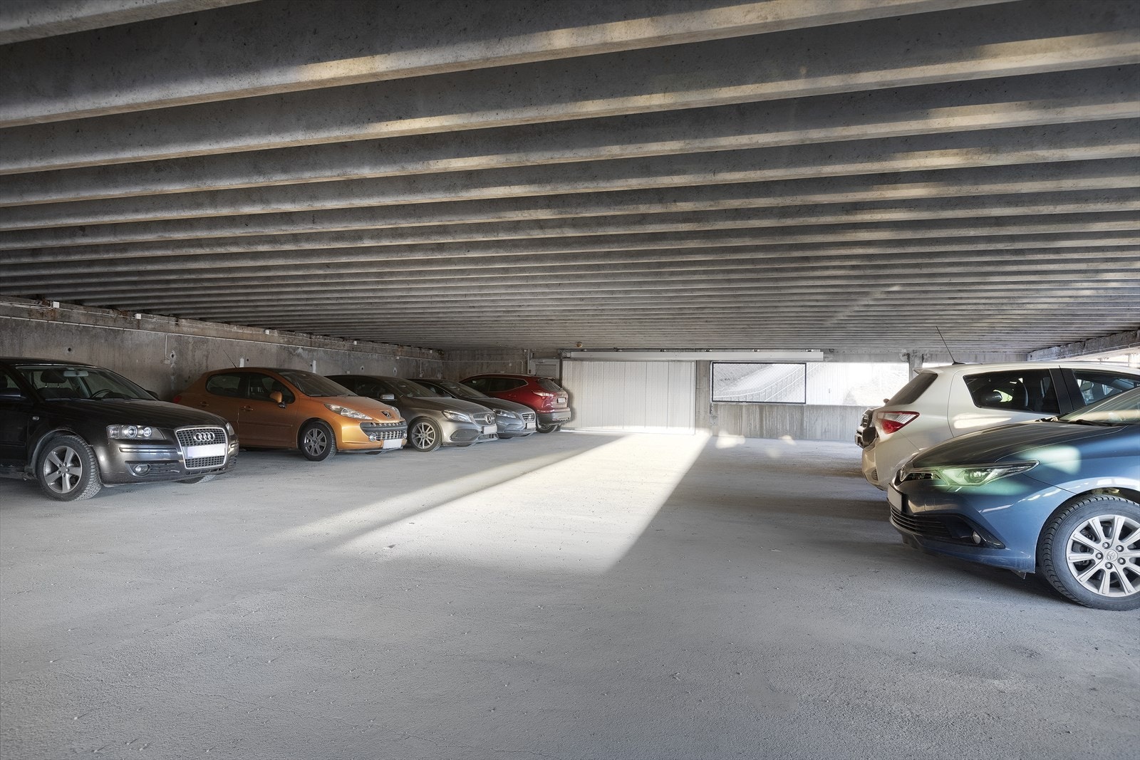 Det medfølger én parkeringsplass i felles garasjeanlegg Galleribilde