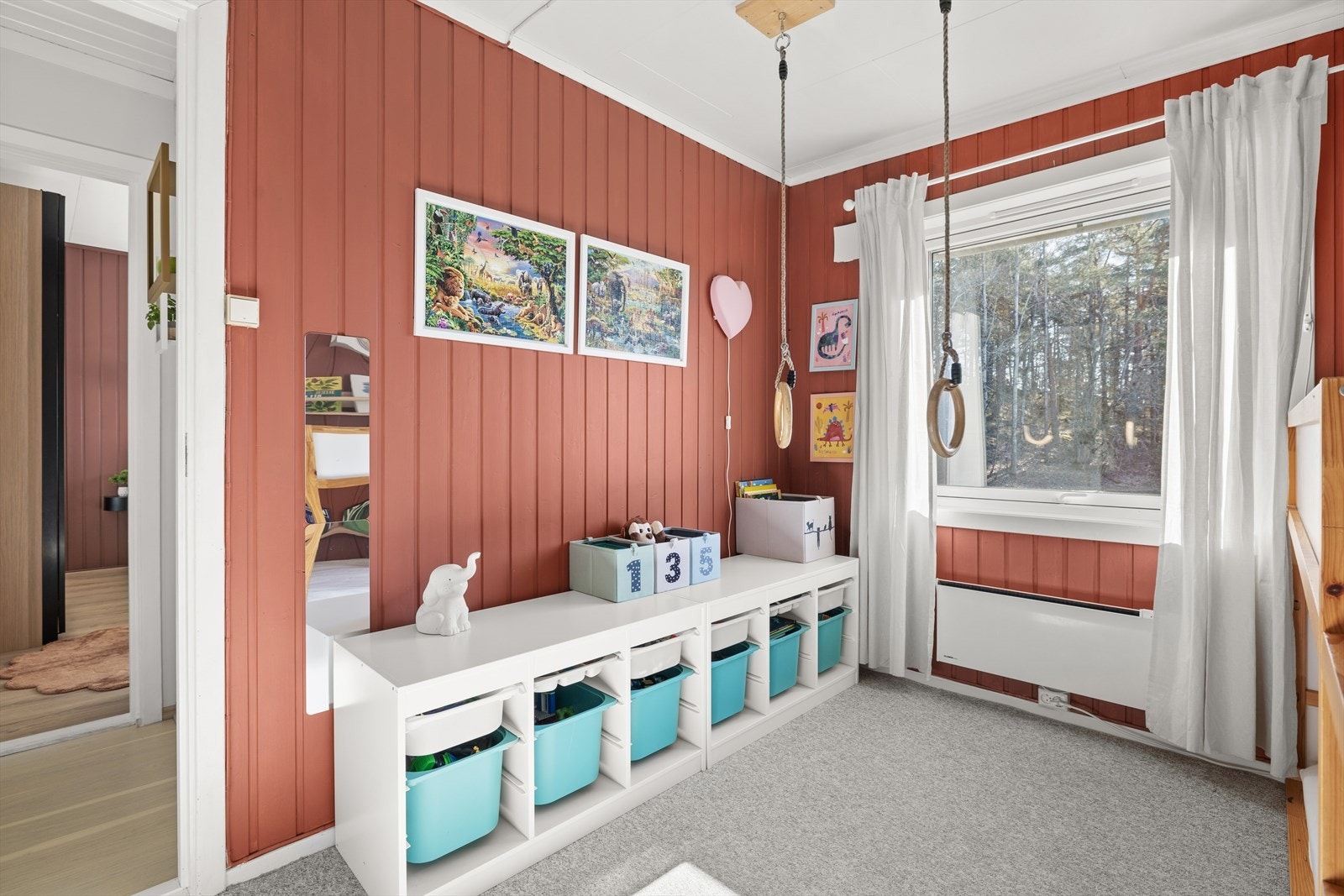 Ingen innsyn på soverommet. Galleribilde