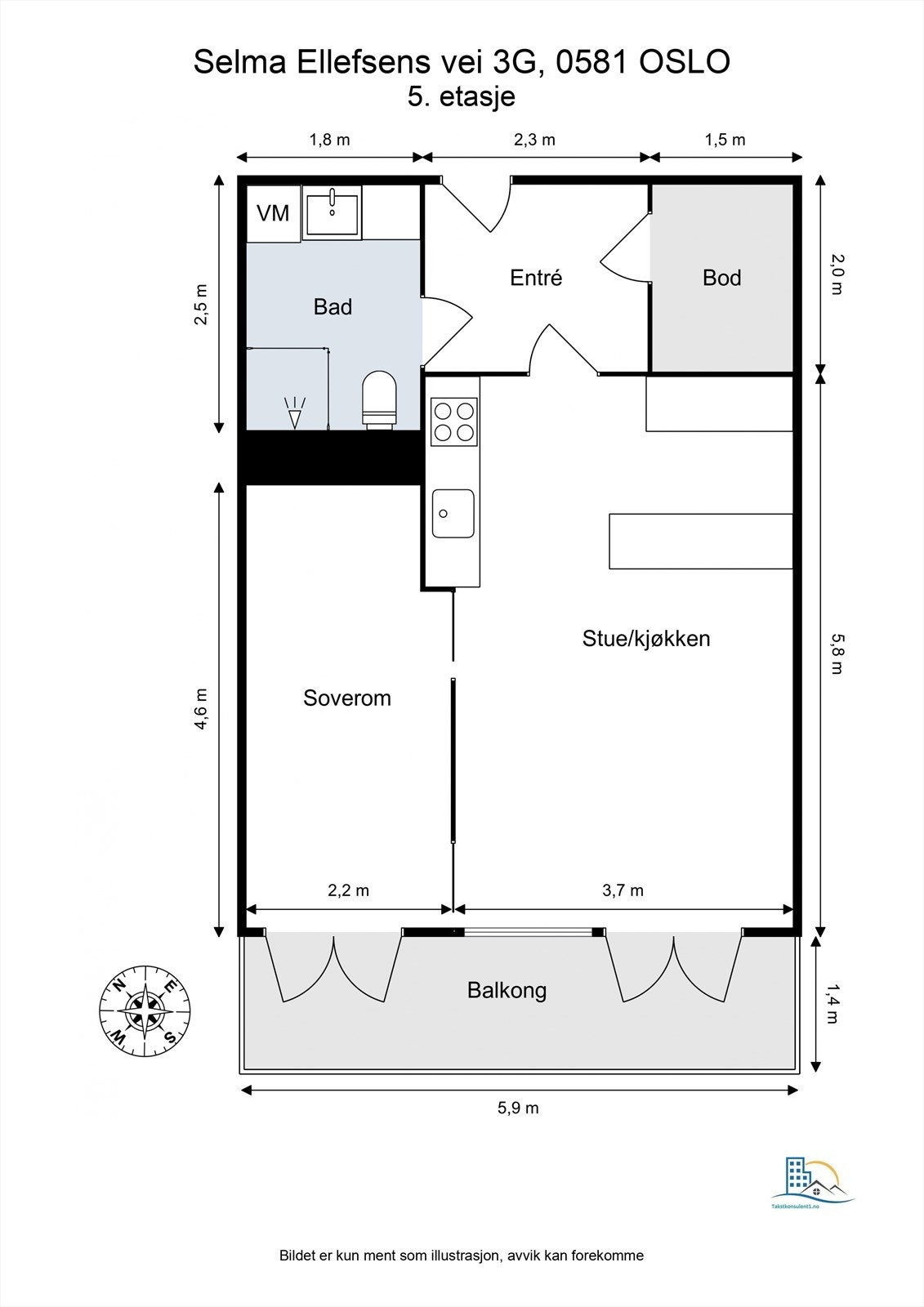Plantegning til orientering! Galleribilde