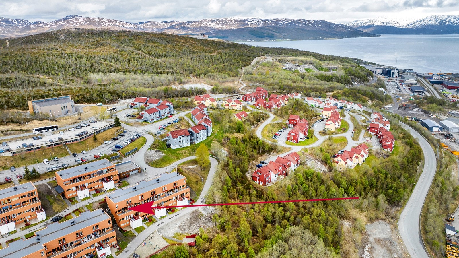 Dronefoto Galleribilde