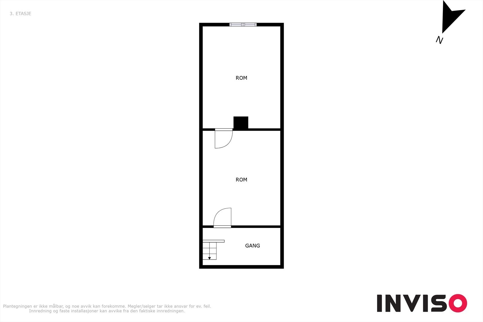Plantegning loft Galleribilde