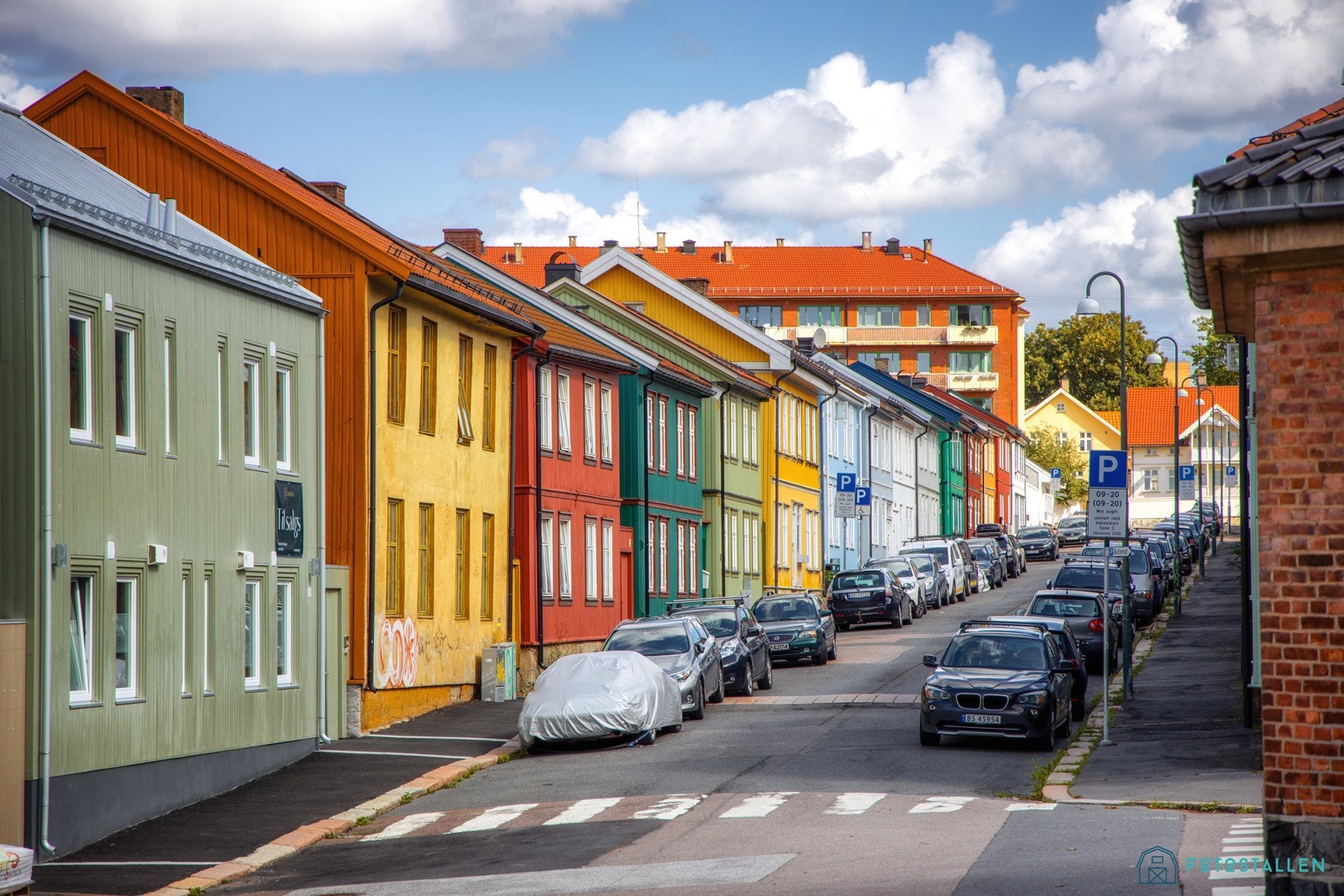 Nabolaget er omringet av nostalgisk trehusbebyggelse, både på Vålerenga og Kampen. Galleribilde