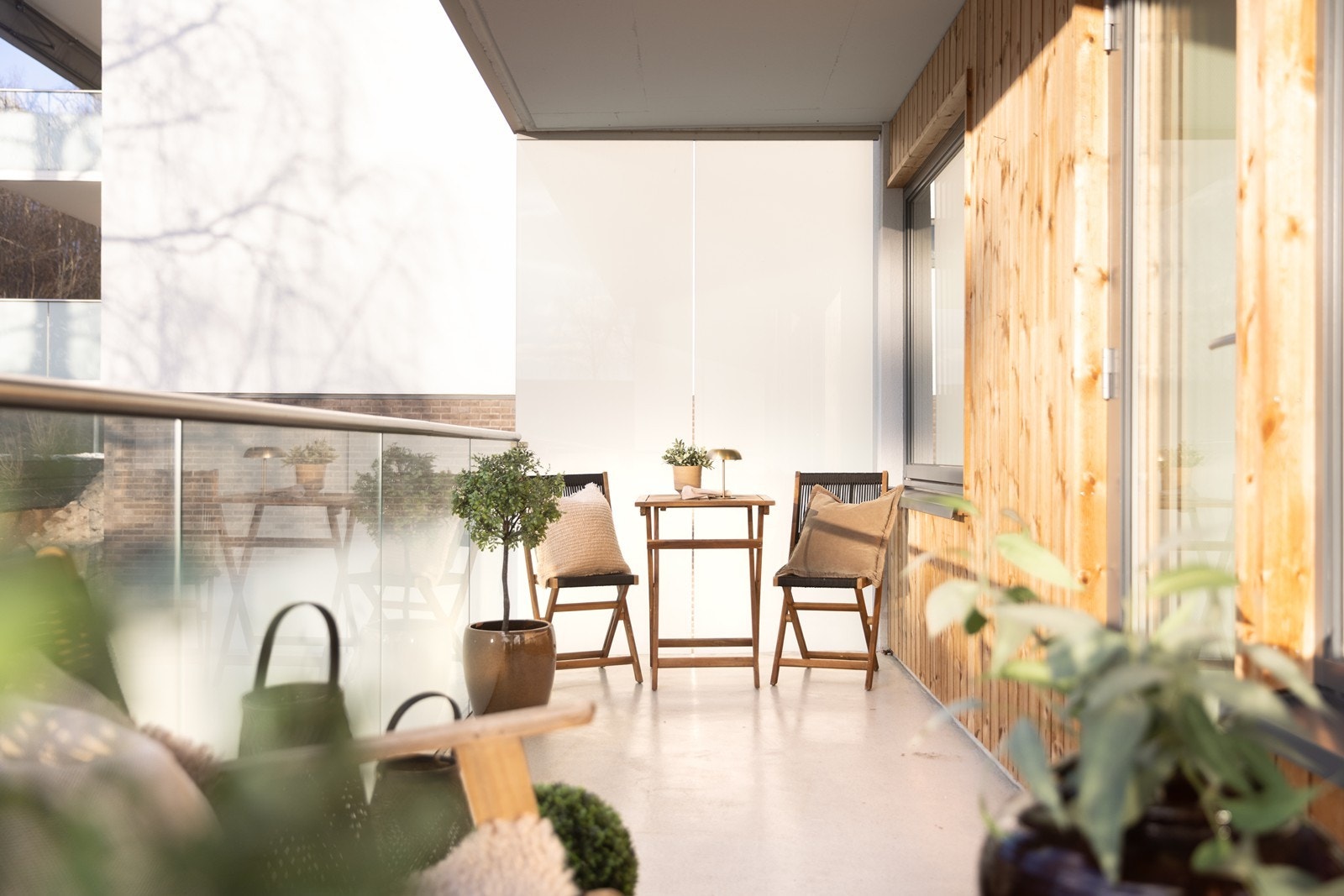 Her kan du nyte ettermiddags- og kveldssol. Galleribilde