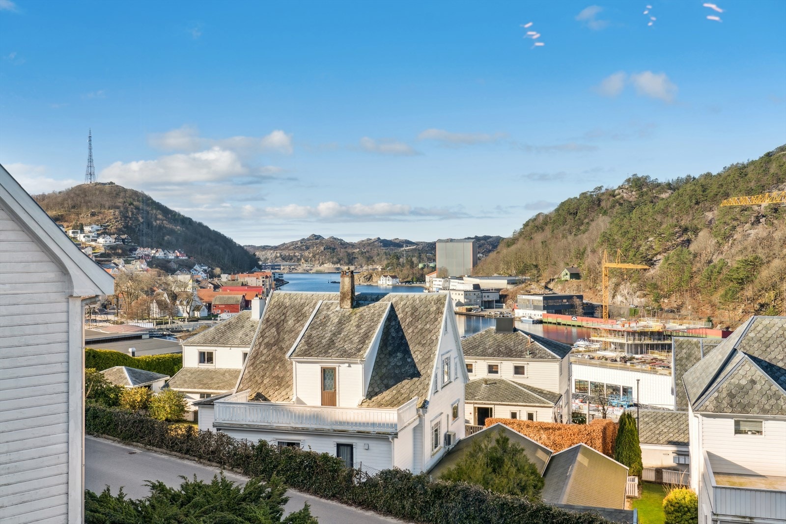 Fine utsiktsforhold. Galleribilde
