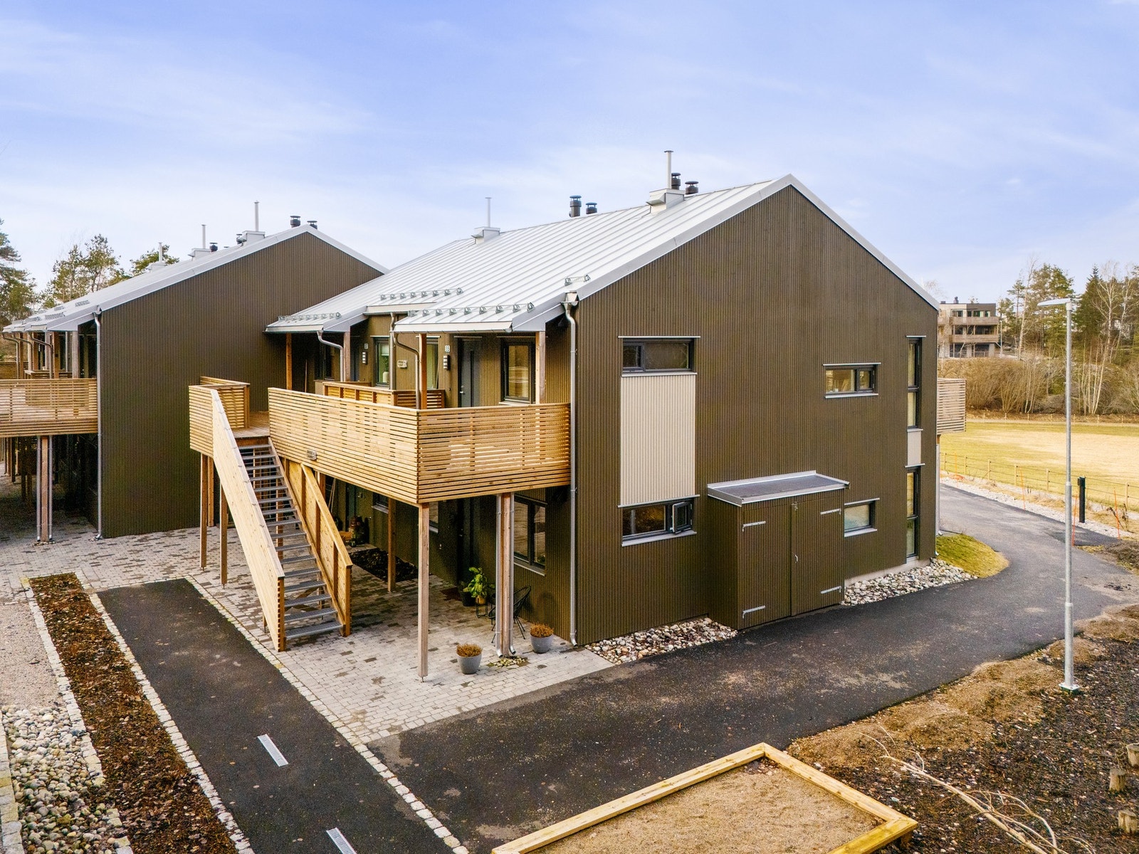 Rolig og skjermet på enden. Galleribilde