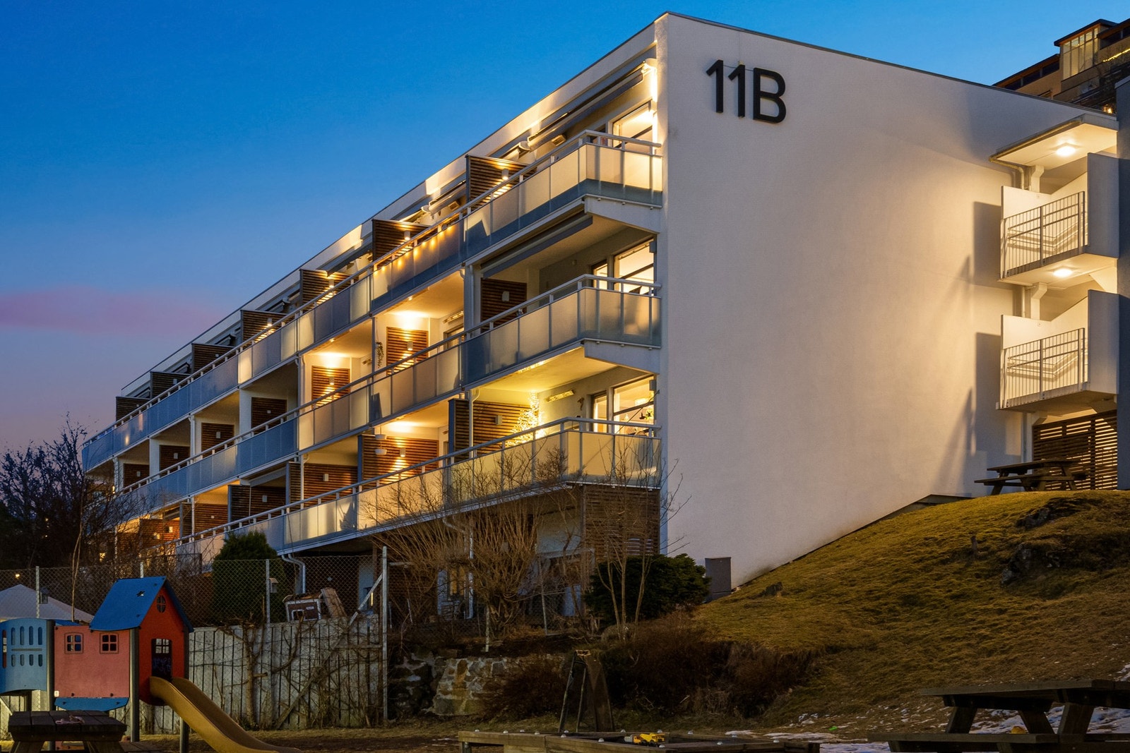 Her bor du i et veldrevet sameie med et hyggelig bomiljø. Galleribilde