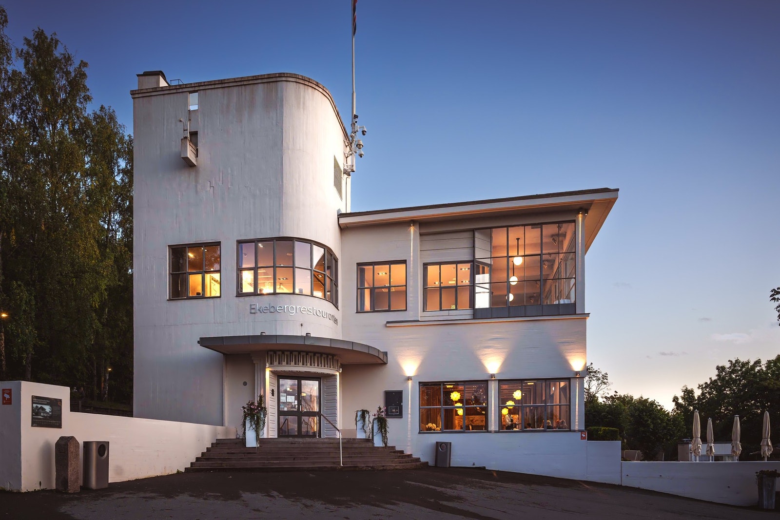 Med kort vei til Ekebergrestauranten kan du nyte en middag med spektakulær utsikt over byen. Galleribilde