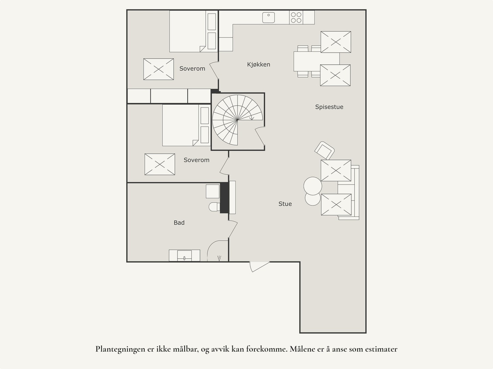 Plantegning. Galleribilde