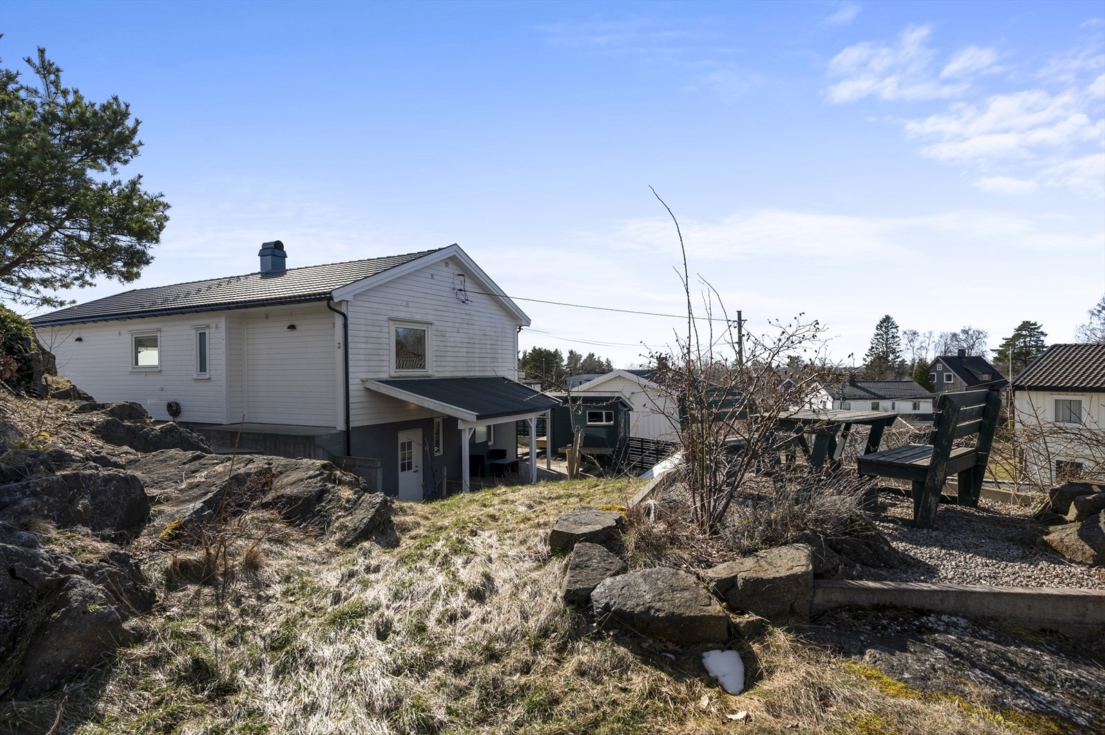 Flott opparbeidet hage. Galleribilde