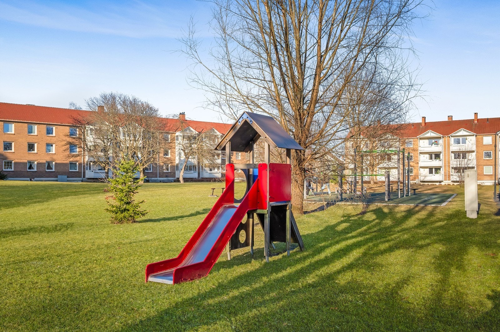 For de minste er det også flotte lekeområder. Galleribilde
