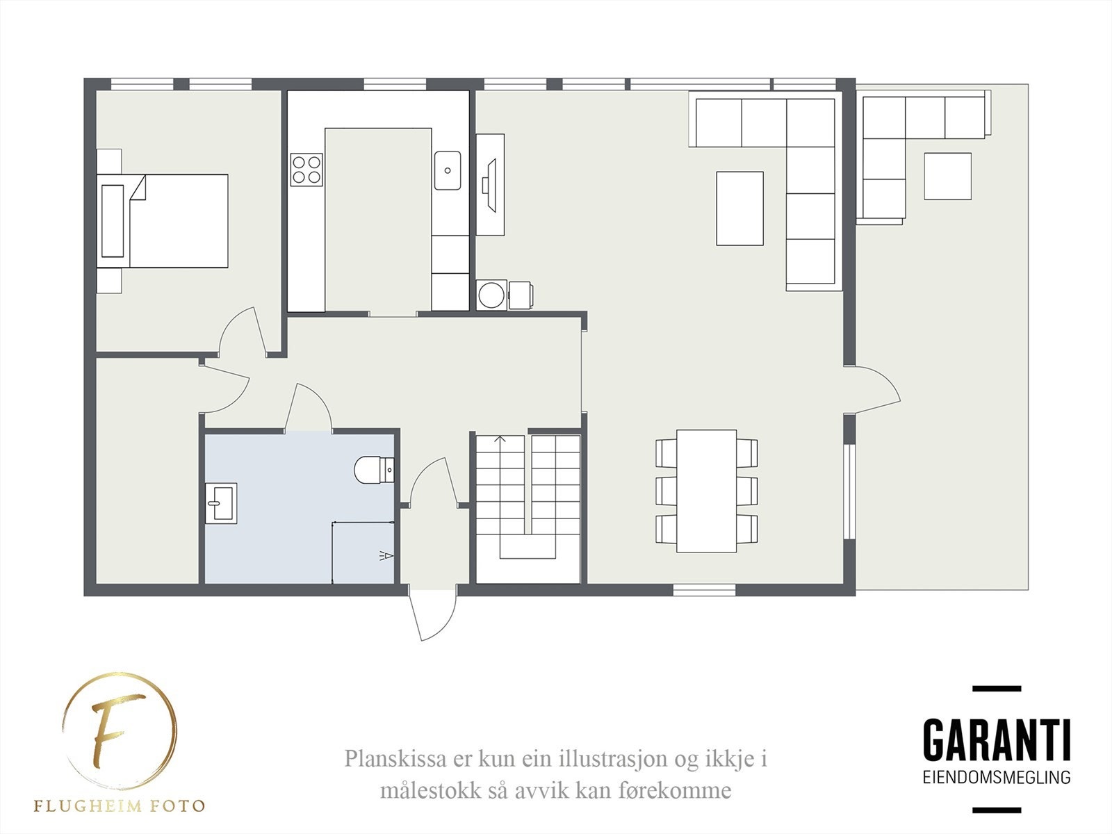 Planteikning - 1. Etasje Galleribilde
