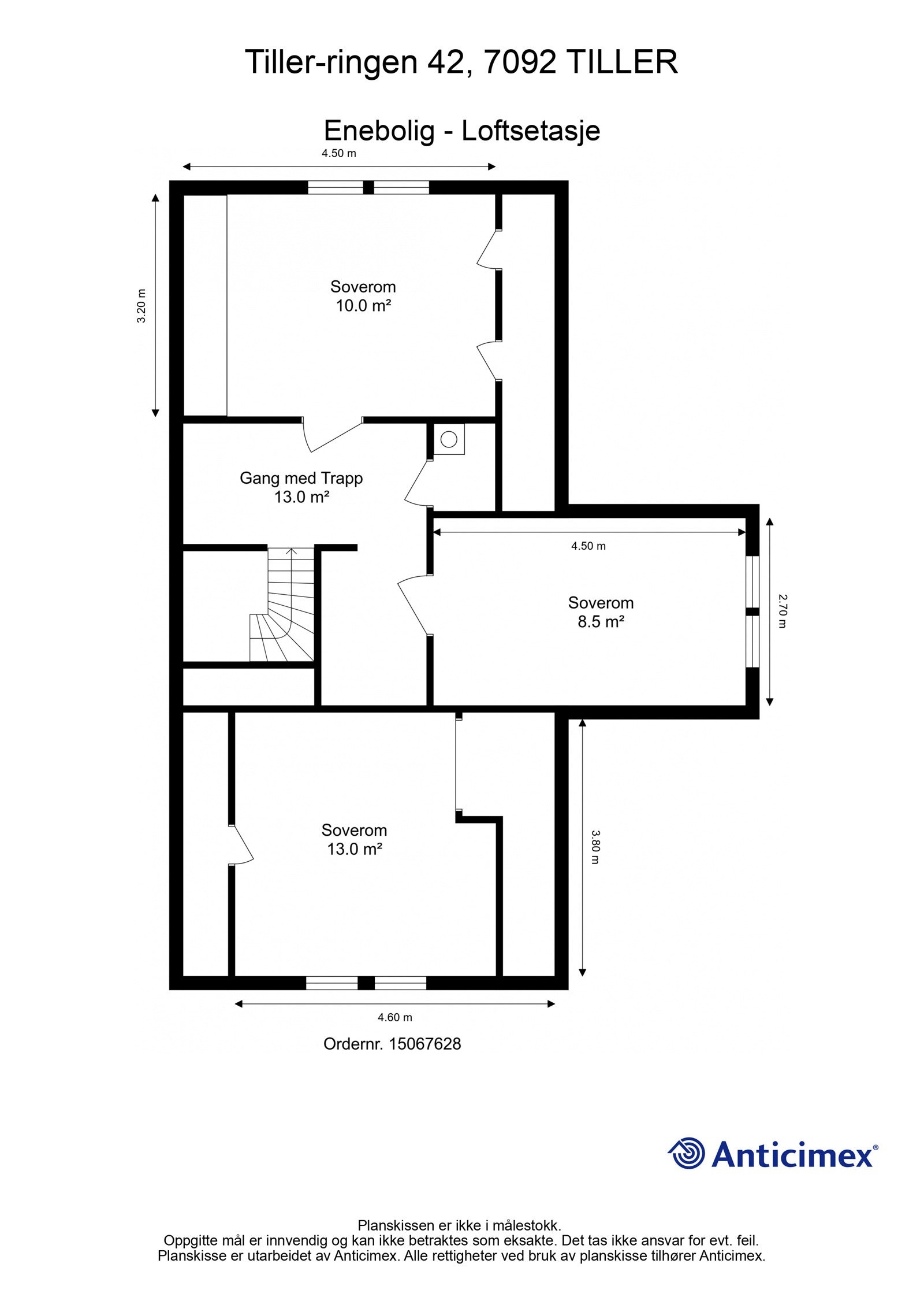 Plantegning - 2. etasje Galleribilde