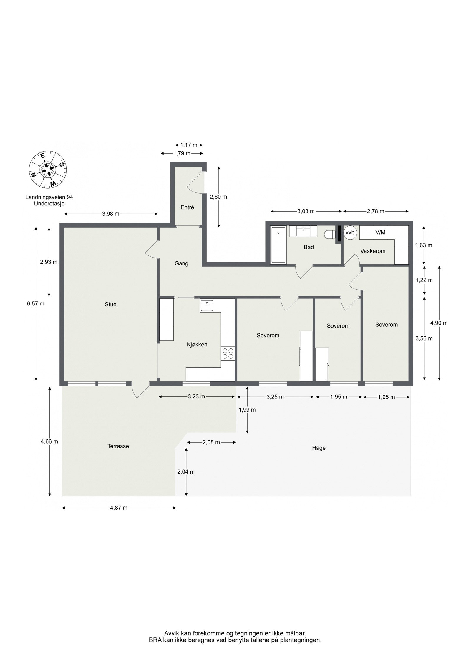 Plantegning. Galleribilde