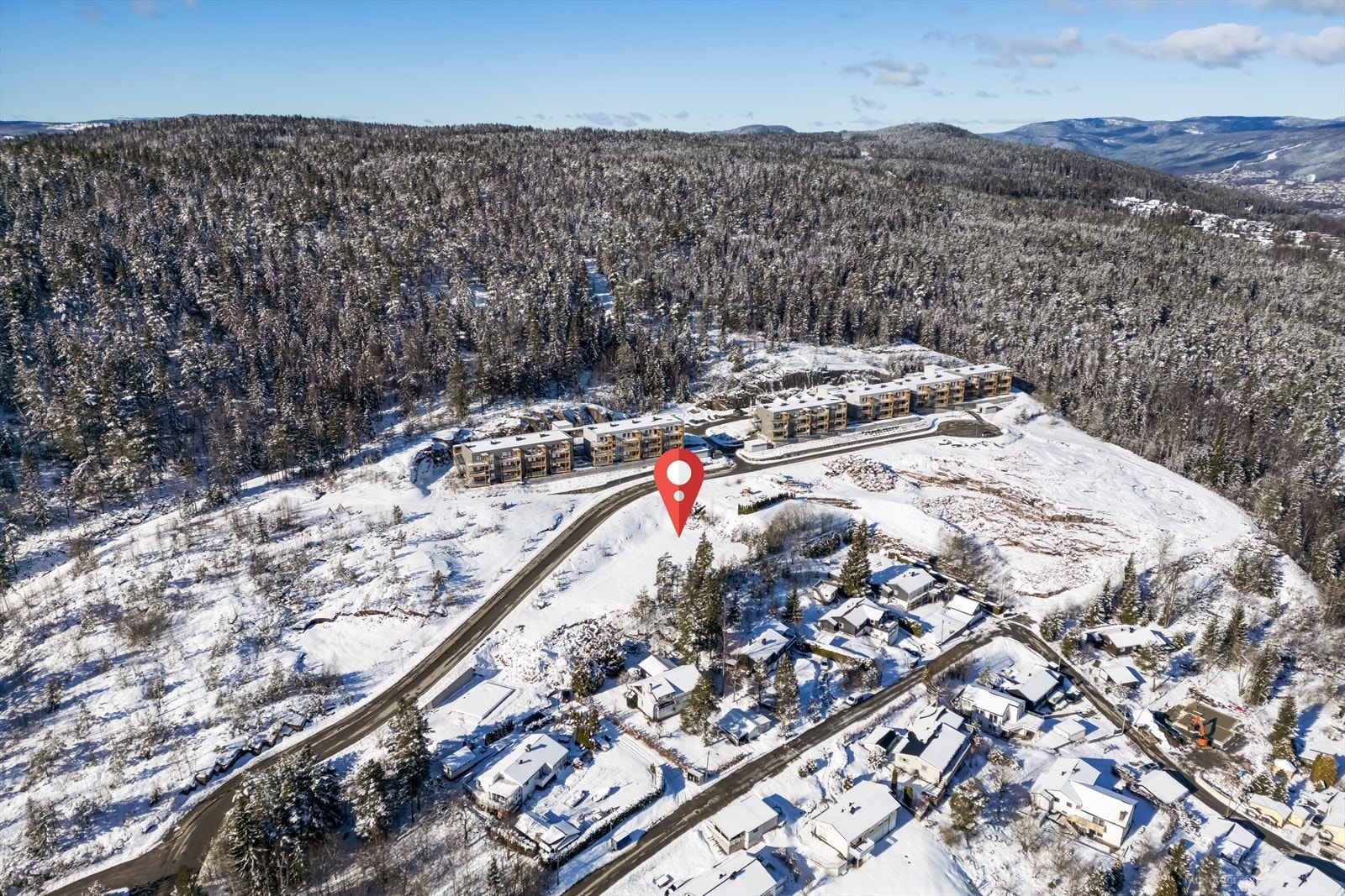 Maksimalt tillatt utnyttelsesgrad på boligeiendommer er 25% BYA Galleribilde