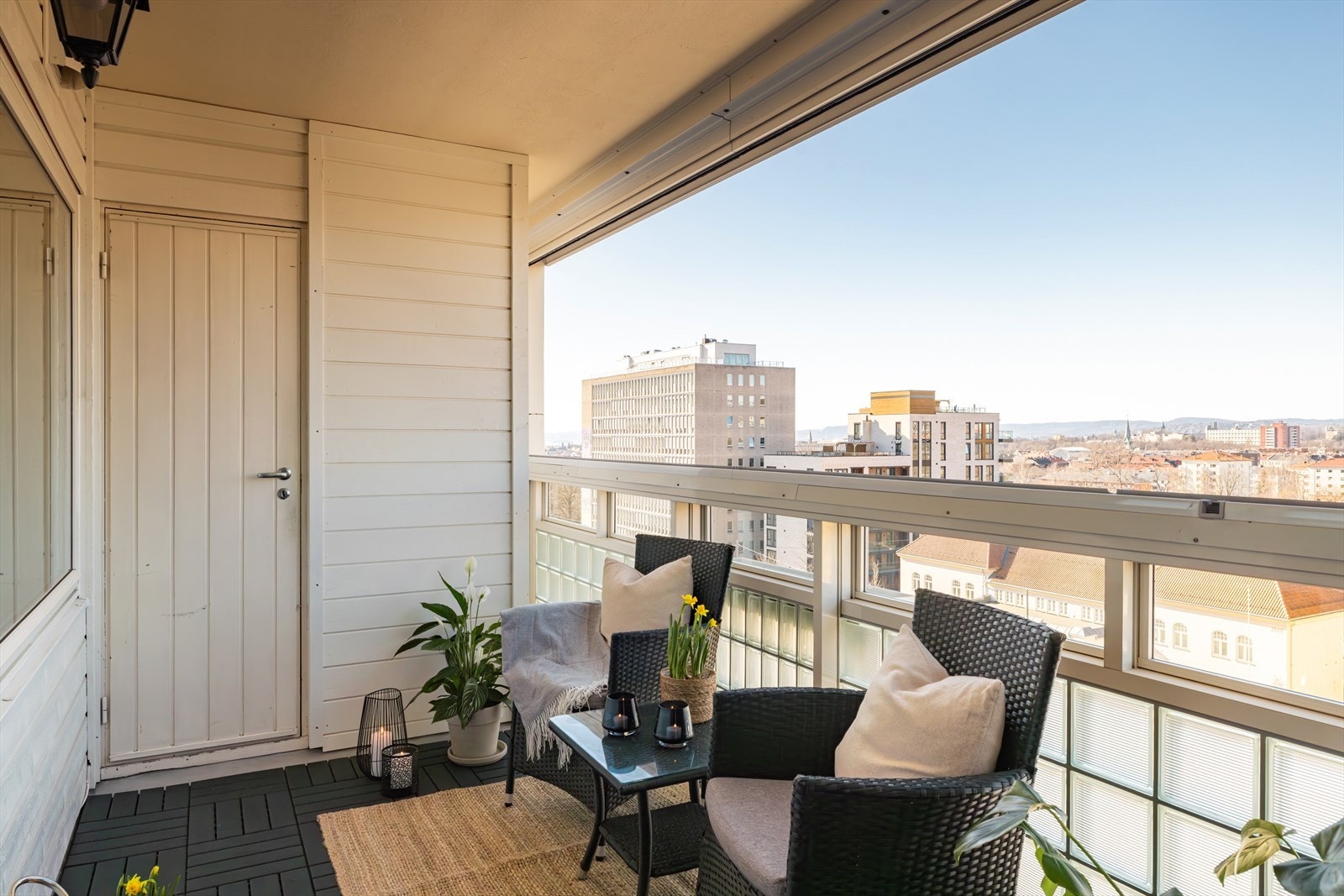 En stor og moderne 2-roms toppleilighet i 8. etasje med heis. Galleribilde