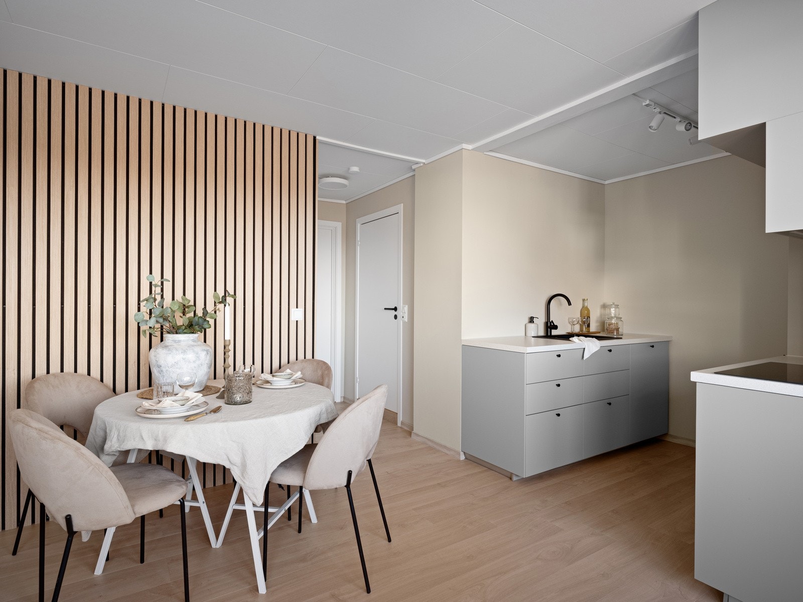 Åpen stue/kjøkken løsning Galleribilde