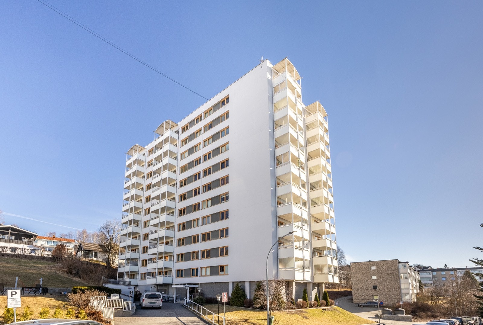 Her bor man rolig og tilbaketrukket, men har bylivet like i nærheten. Galleribilde