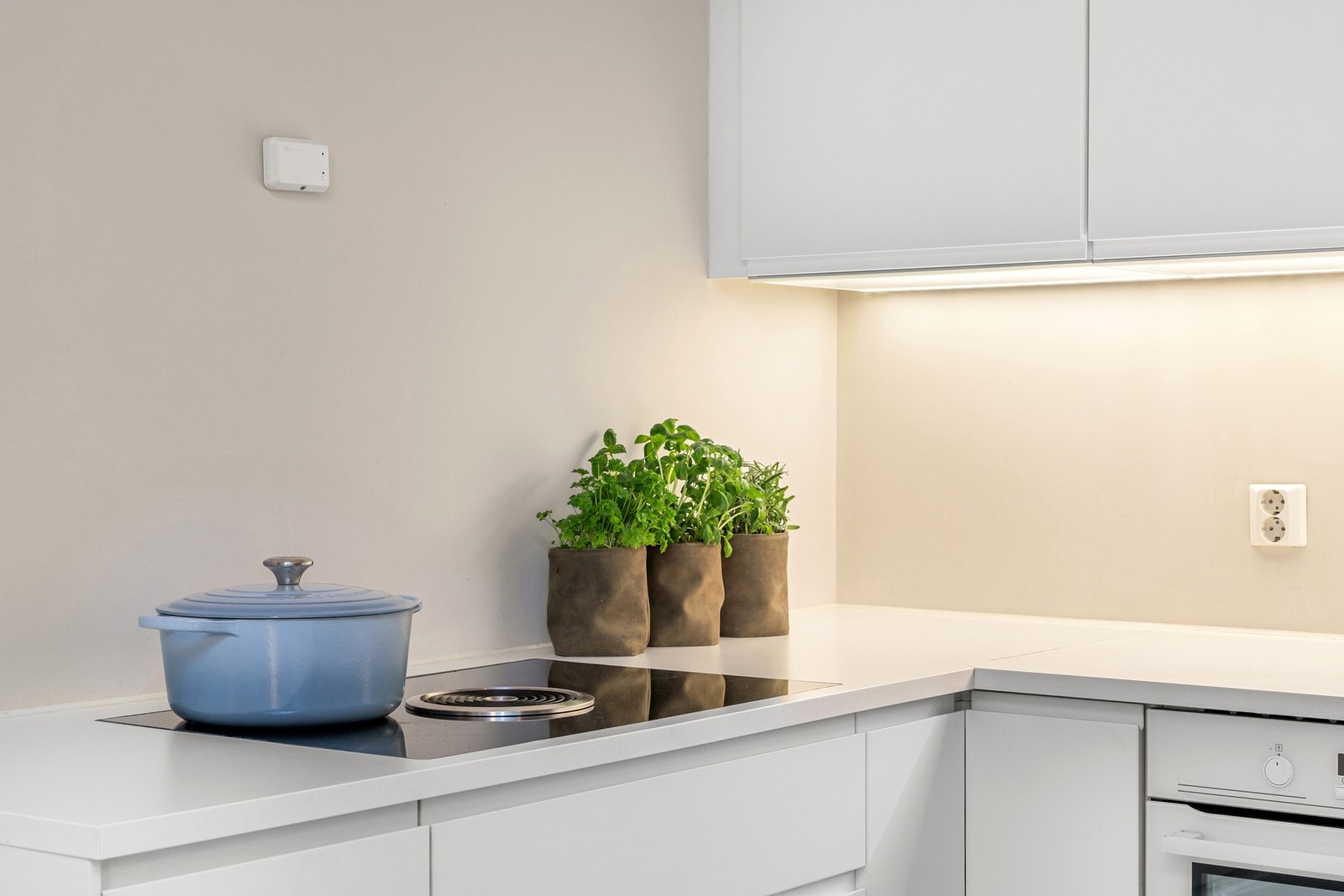 Nedsenket induksjonstopp med integrert ventilator. Galleribilde