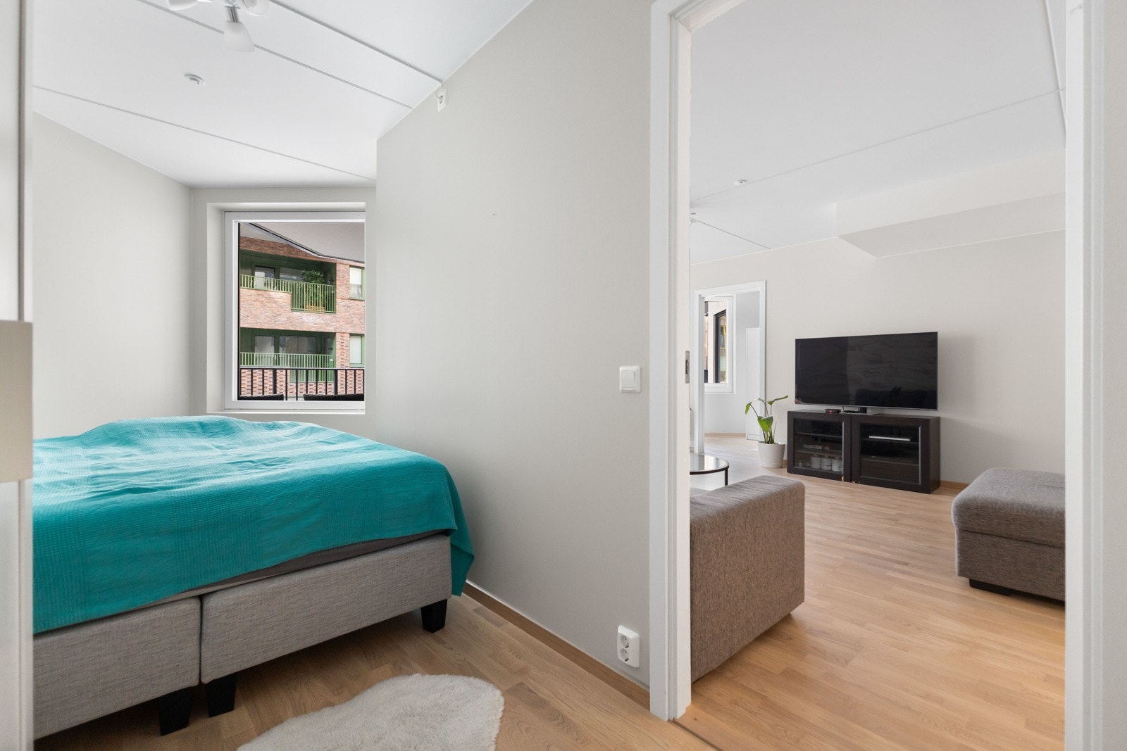 Gode lysforhold fra store vindusflater Galleribilde