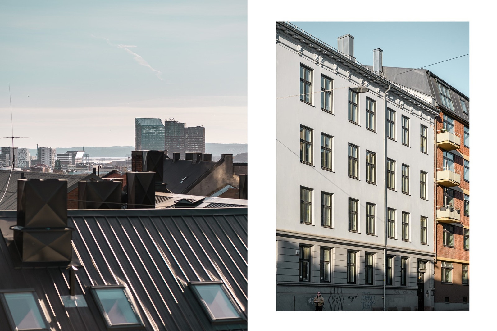 I 2018 fikk bygården nytt tak, nye vinduer mot bakgård, oppusset fasade og nytt brannvarslingsanlegg. Velkommen til Sannergata 30 A. Galleribilde