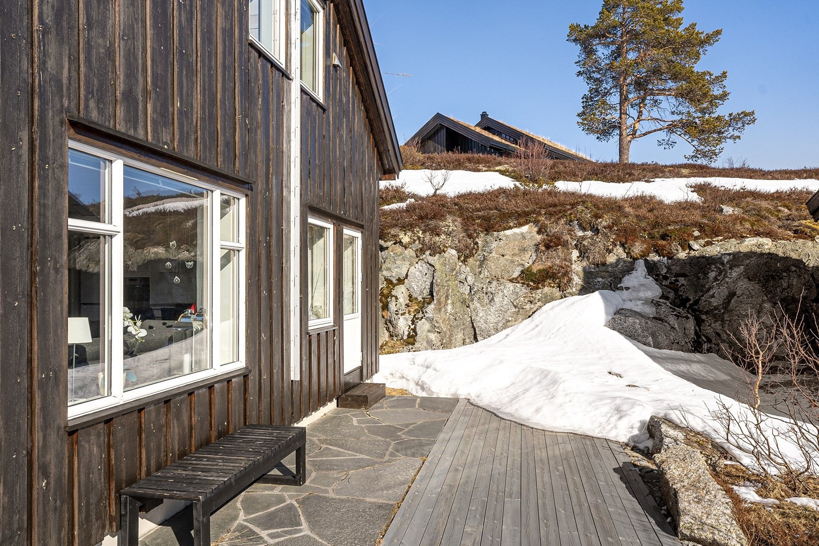 Terrasse mot sør Galleribilde