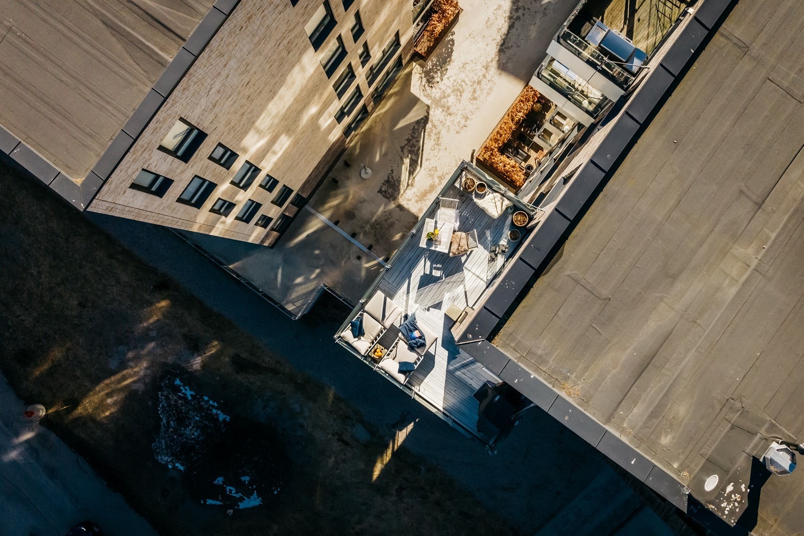 En perfekt balkong for den som liker det luftig Galleribilde