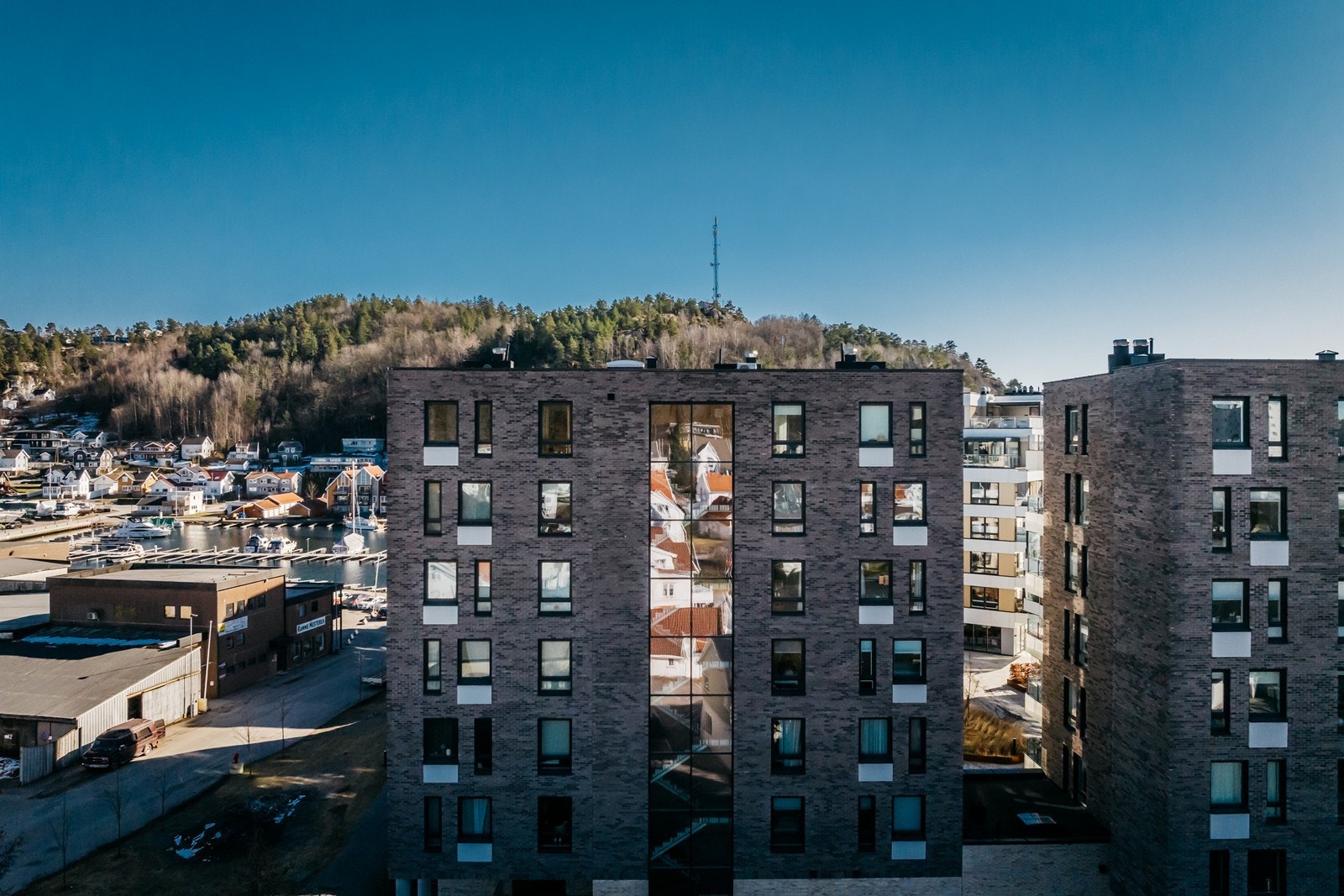 Leiligheten ligger i toppetasjen med meget god utsikt Galleribilde