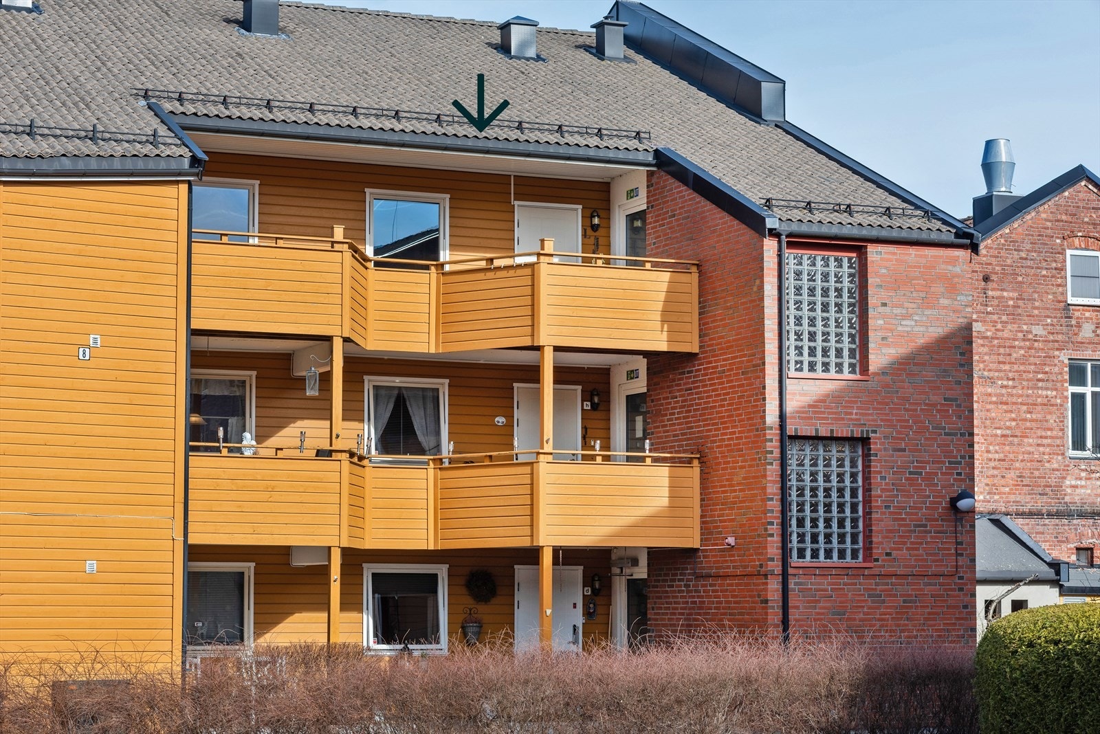 Beliggenheten i ende gir meget enkel adkomst fra heis- og trapperom. Galleribilde