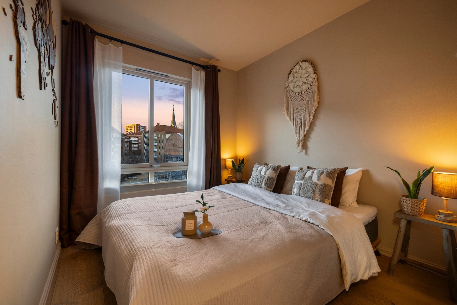 Kveldssteming soverom. Galleribilde