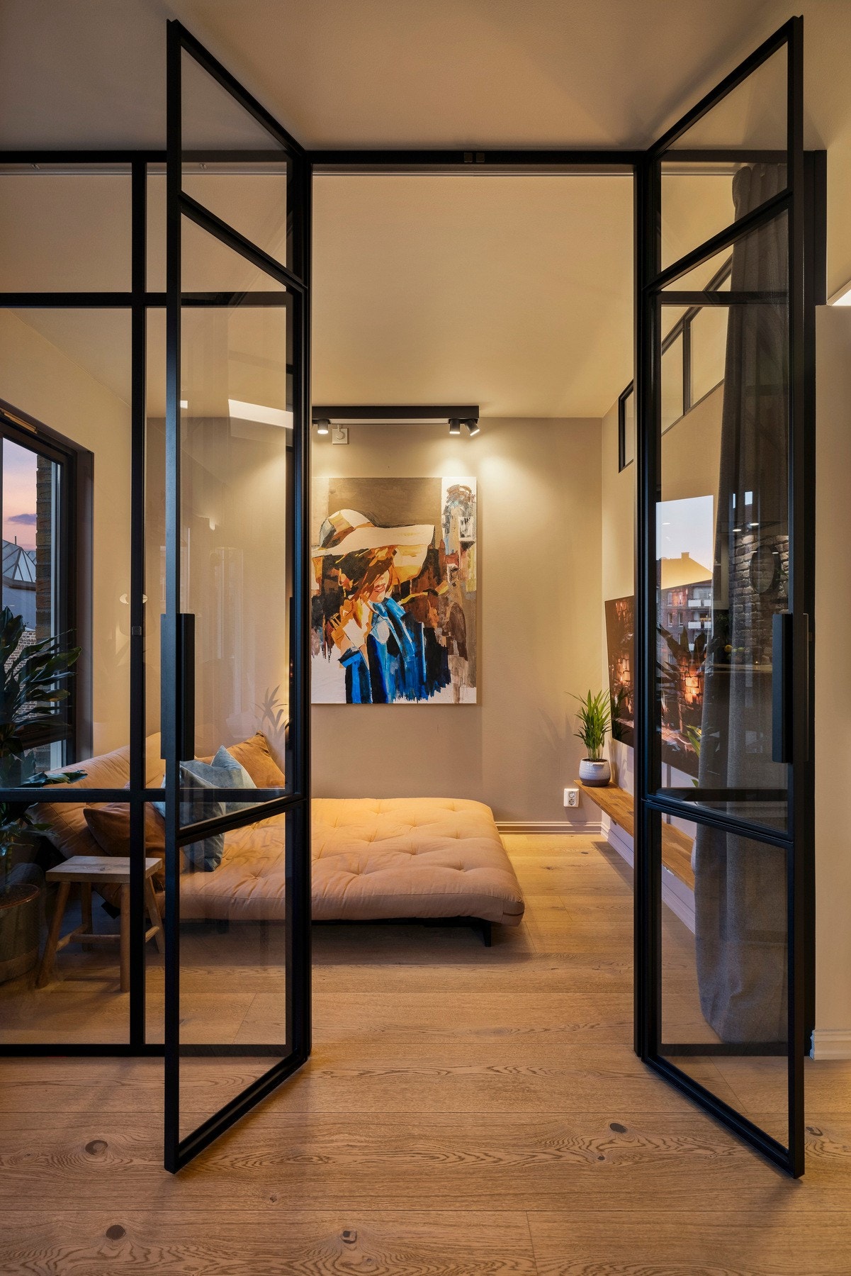 Kveldsbilde. Galleribilde