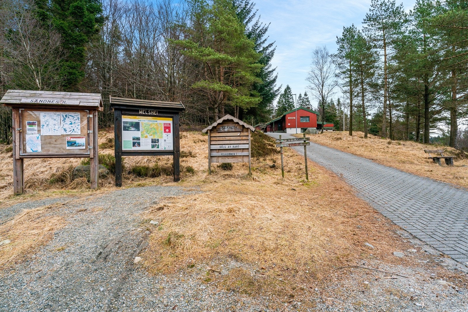 Milevis med turmuligheter i Melsheia ligger like i nærheten Galleribilde