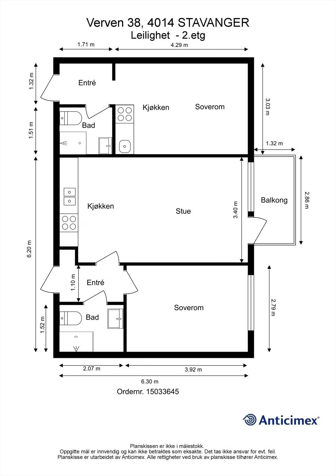 Plantegningen Verven 38 Galleribilde