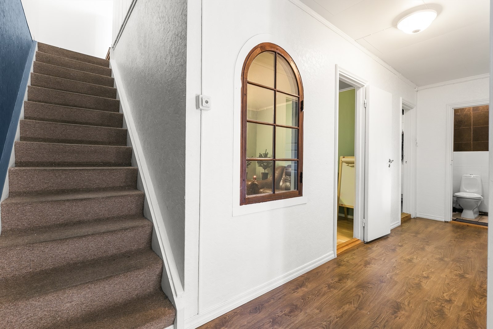 Rekkehuset går over to plan. Galleribilde