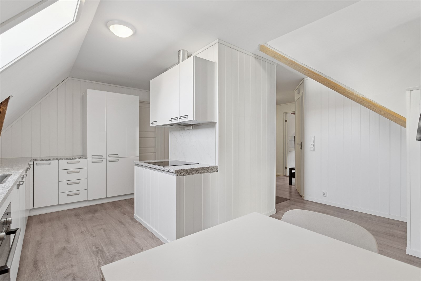 Kjøkken på loft. Galleribilde