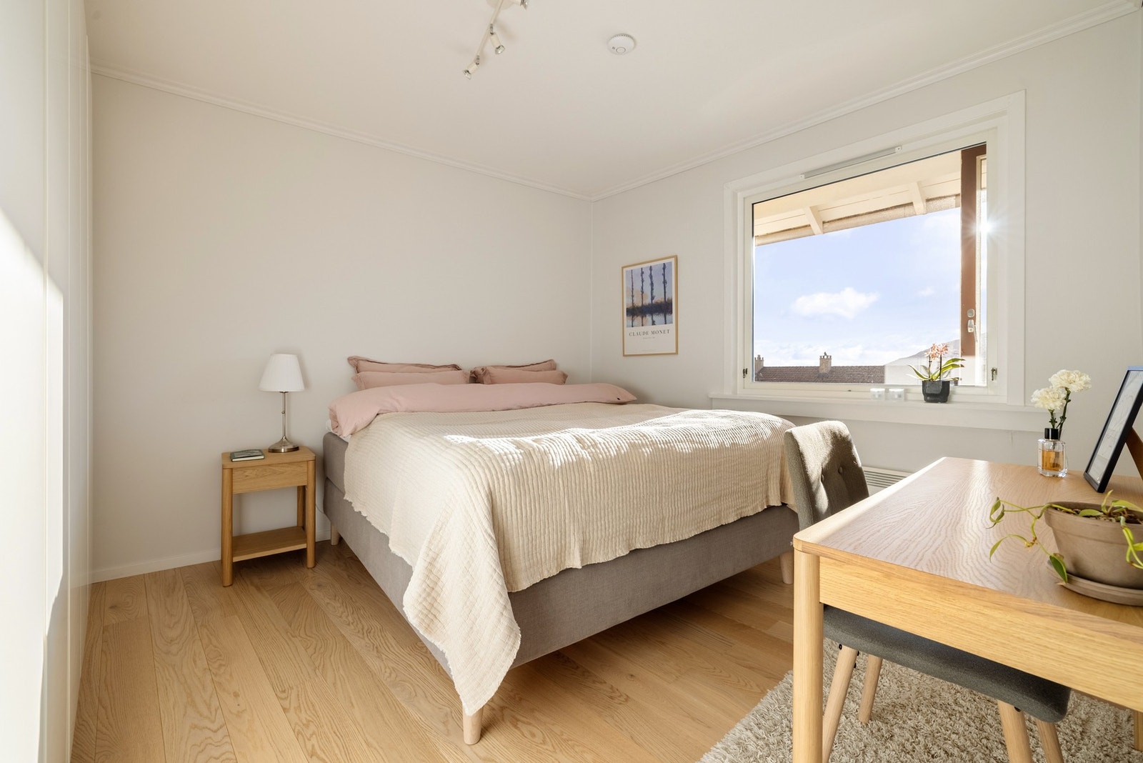 Hovedsoverommet måles til ca. 12 kvm. Galleribilde