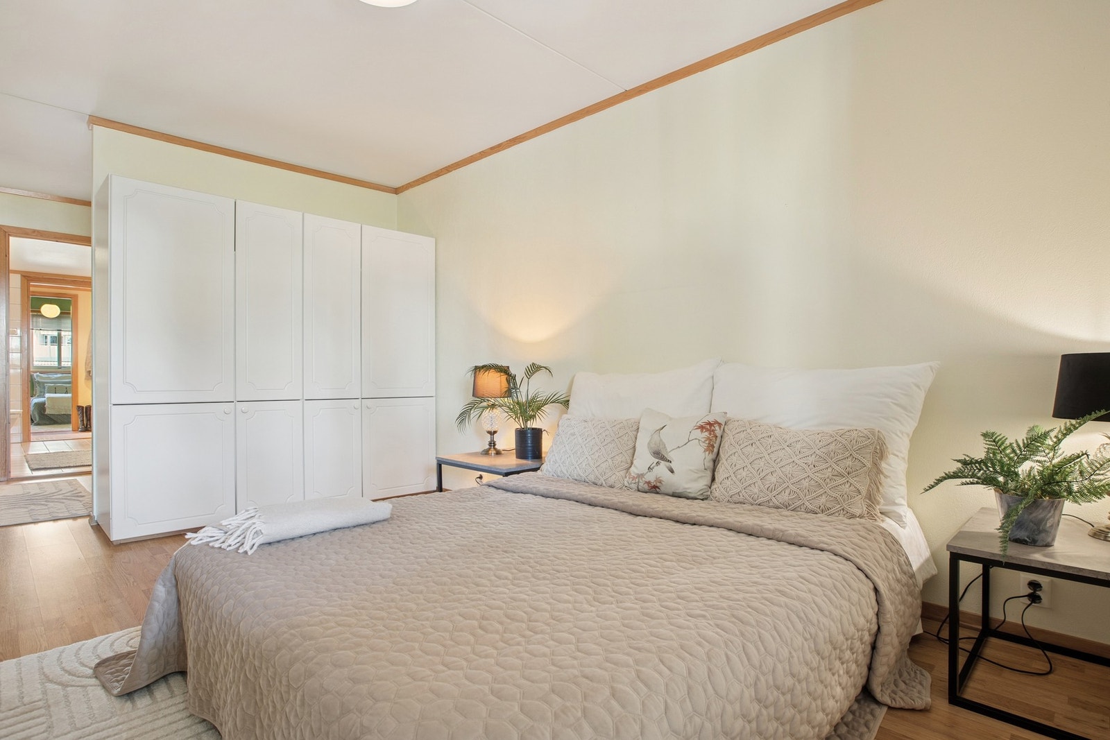 Hovedsoverommet har egen bod. Galleribilde