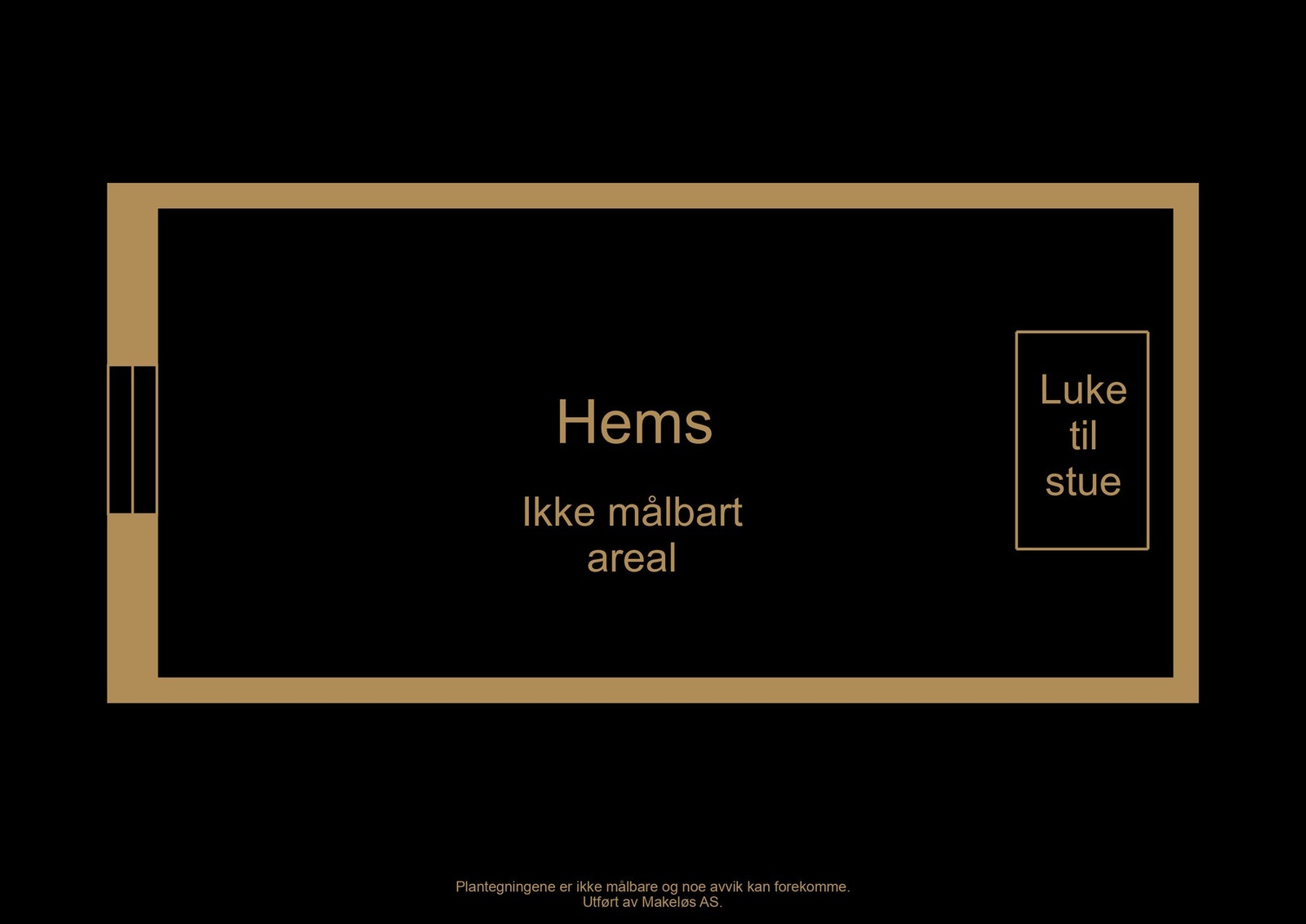 Plantegning hems (illustrasjon, avvik kan forekomme) Galleribilde