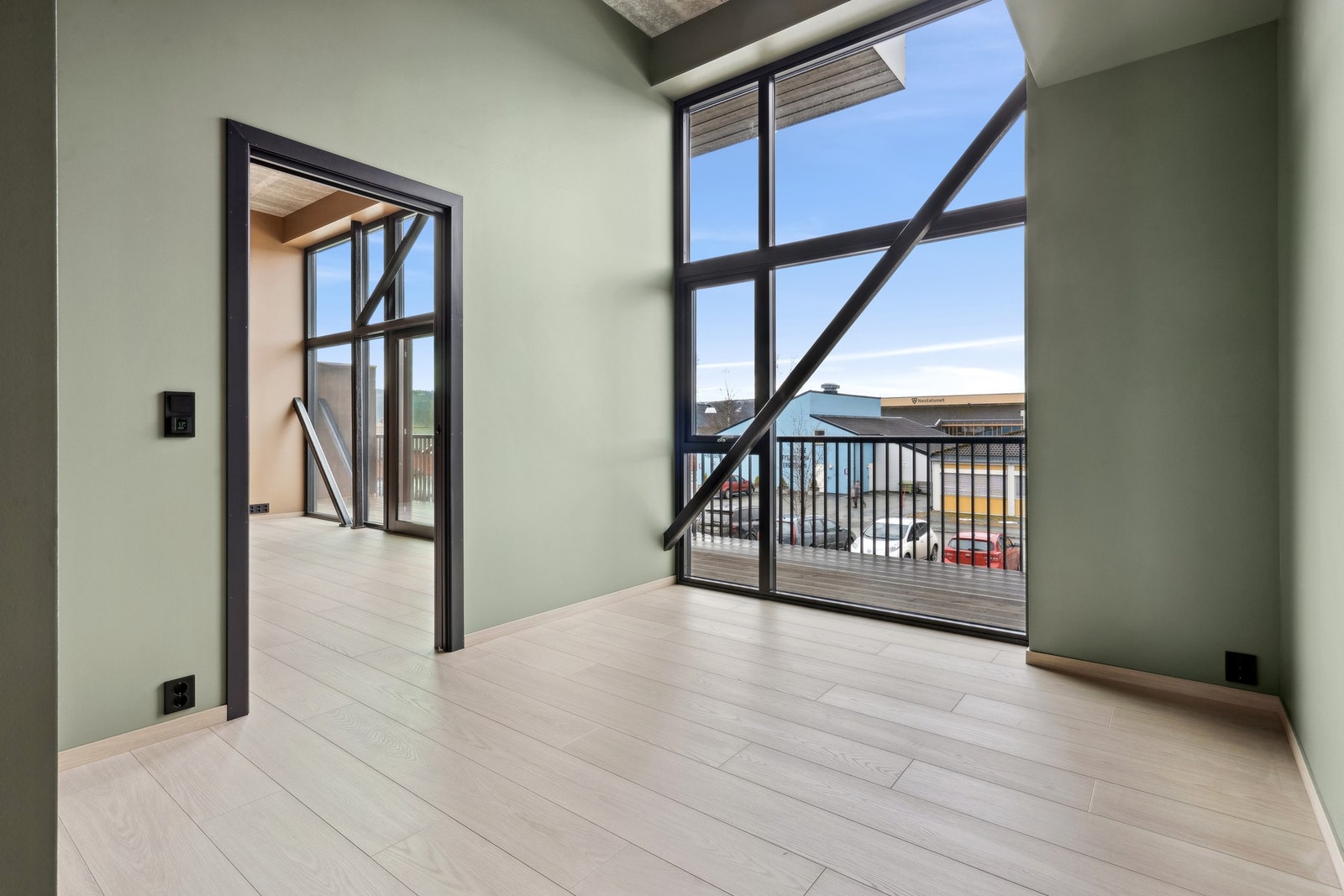 Romslig hovedsoverom på 10 kvm. Galleribilde