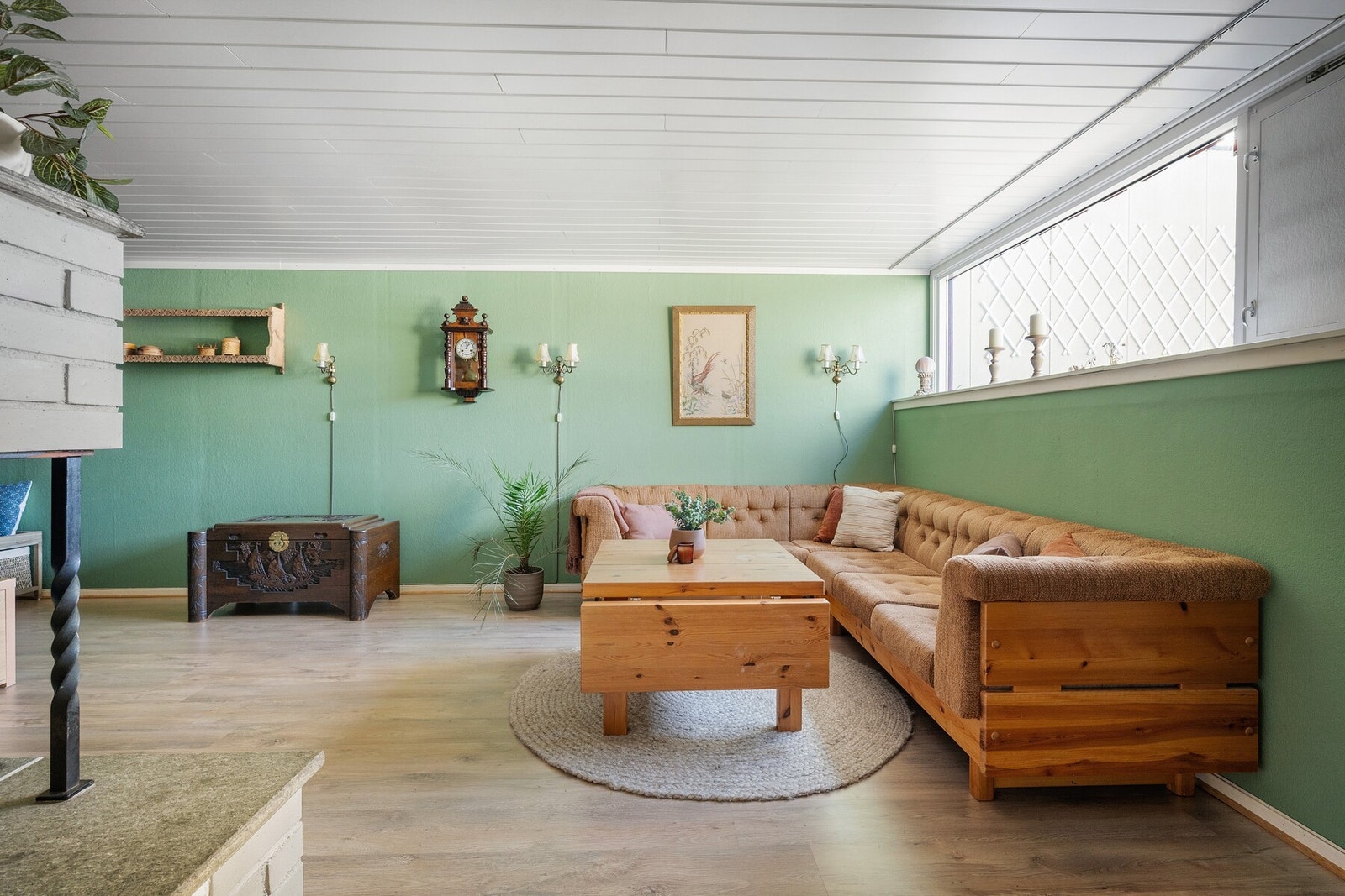 Her kan man skape en hyggelig TV-stue, treningsrom eller et kreativt arbeidsområde etter behov. Galleribilde