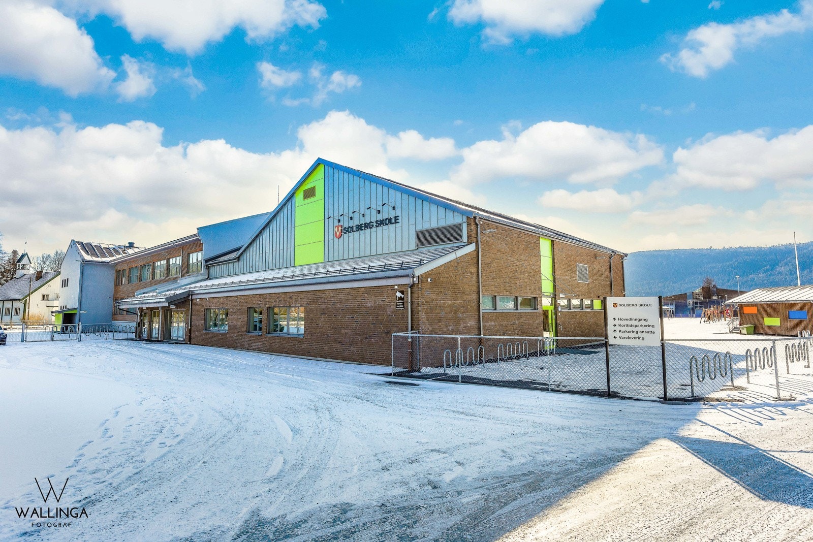 Solberg skole. Galleribilde