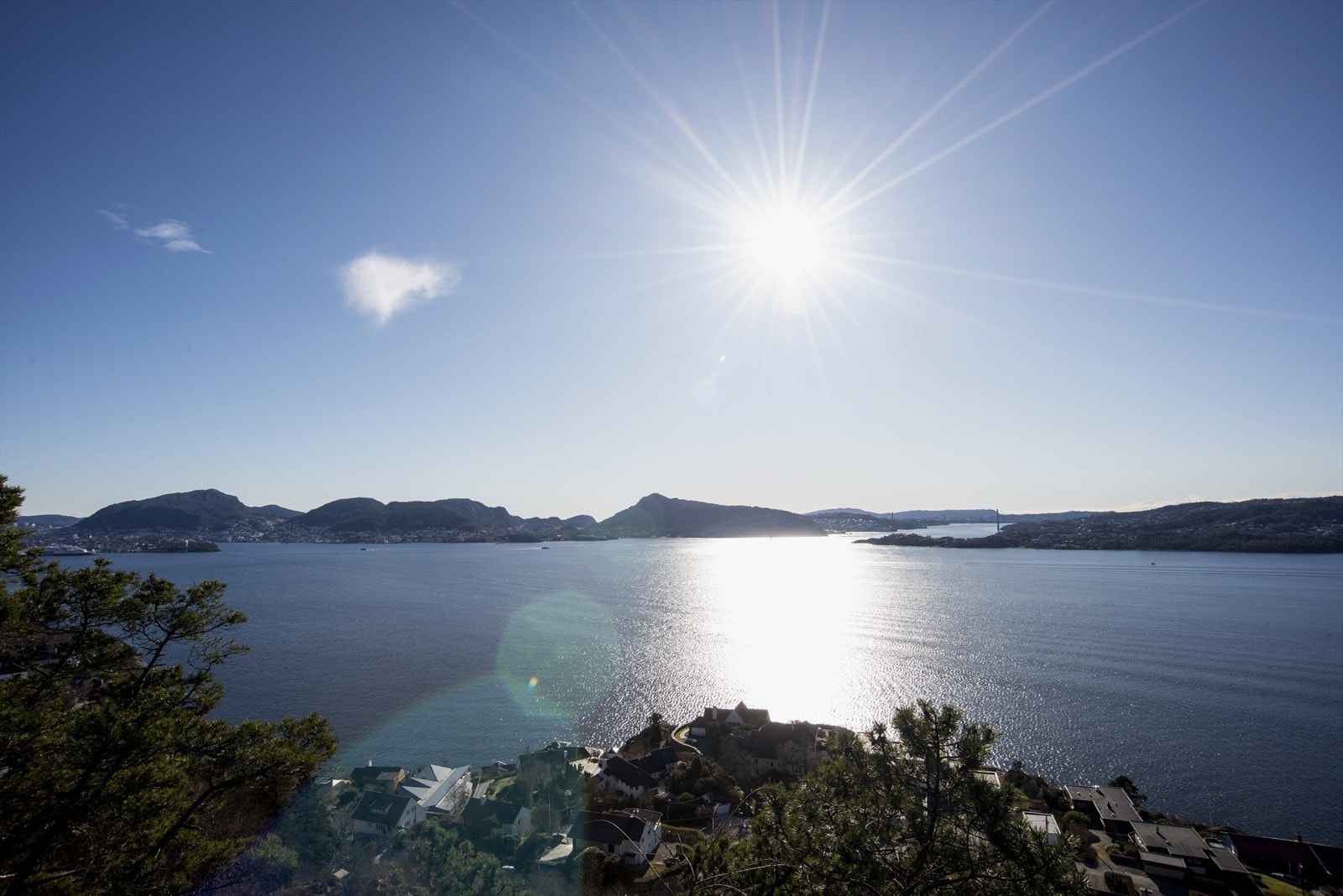 Utsikt fra Hellen Festning. Galleribilde