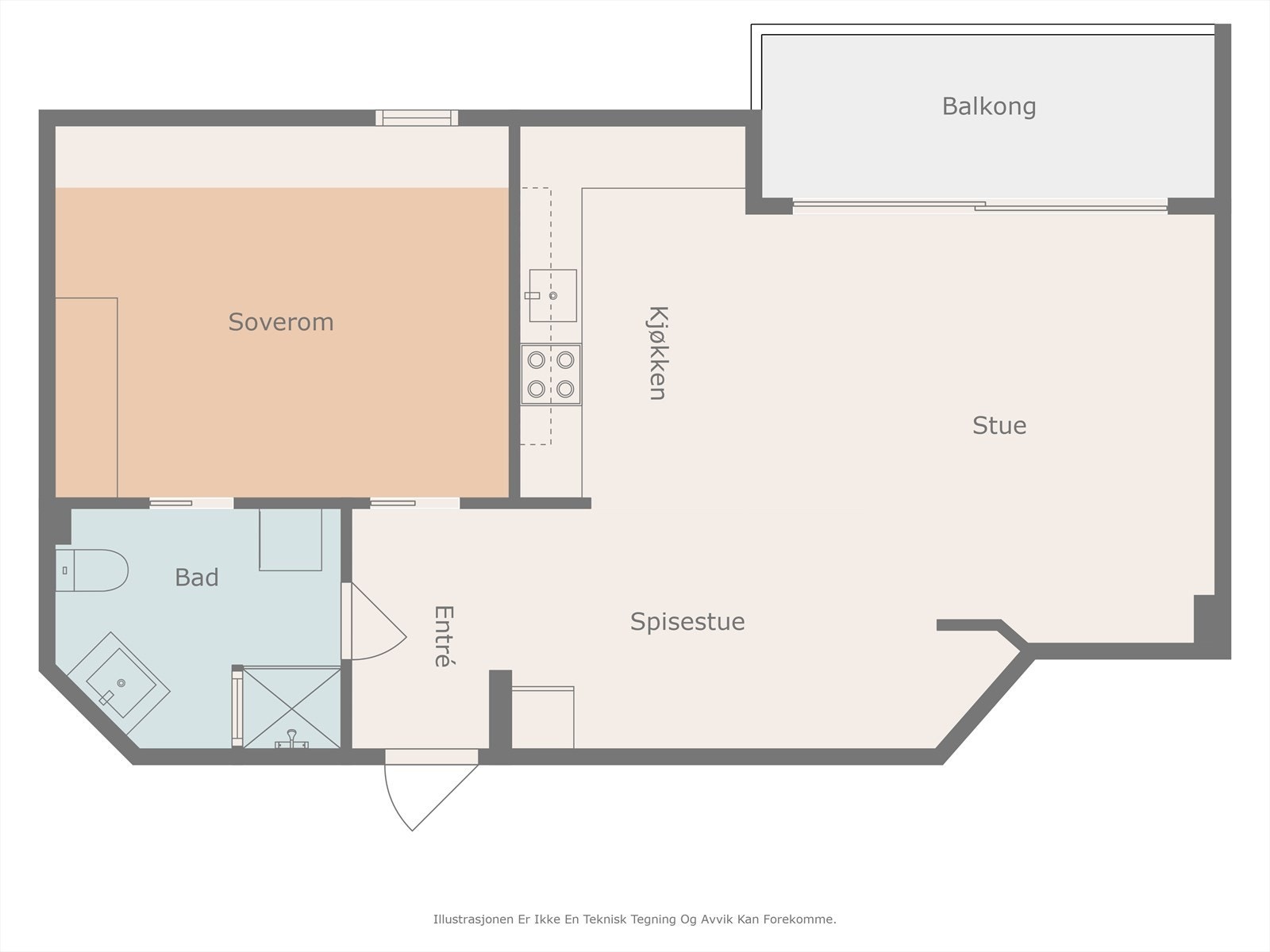 Plantegning. Galleribilde