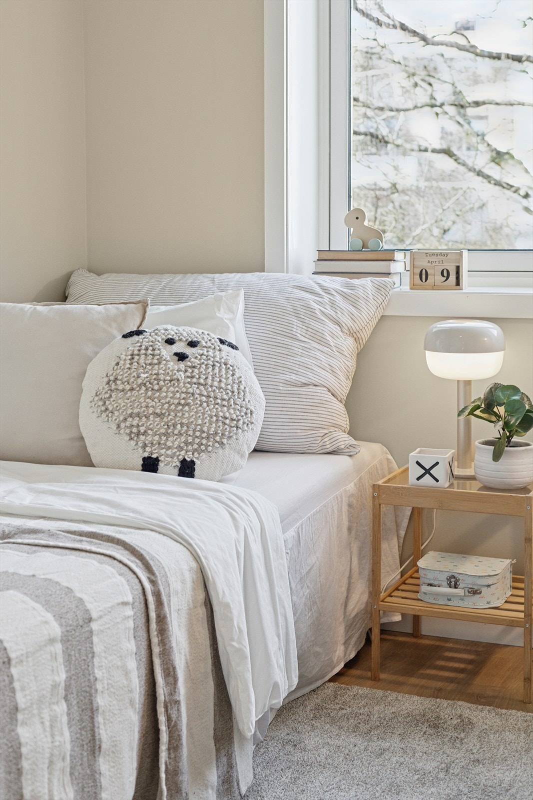 Dette soverommet er nyoppusset i 2024 og nytt gulv fra 2025. Galleribilde