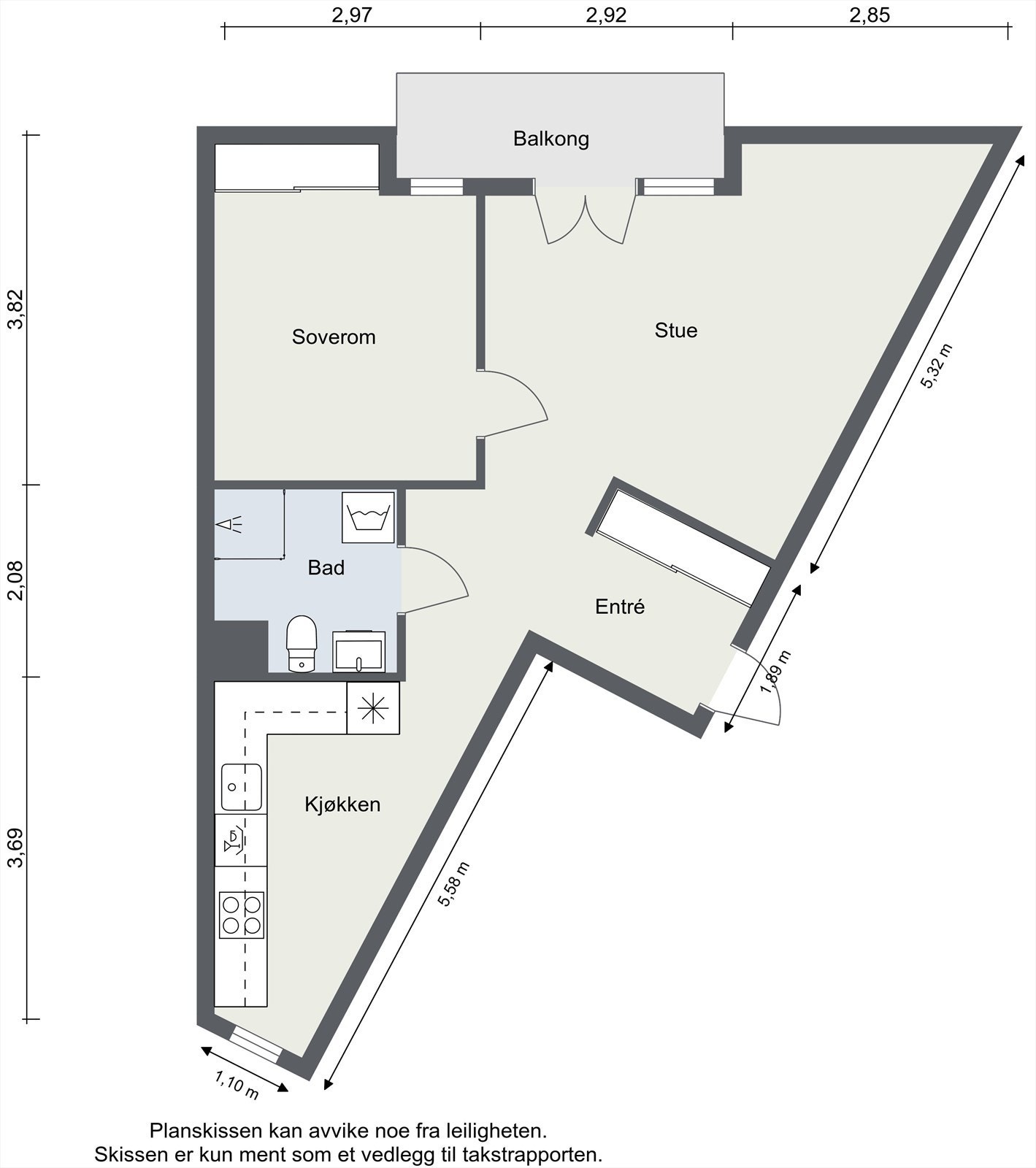 Plantegning. Galleribilde