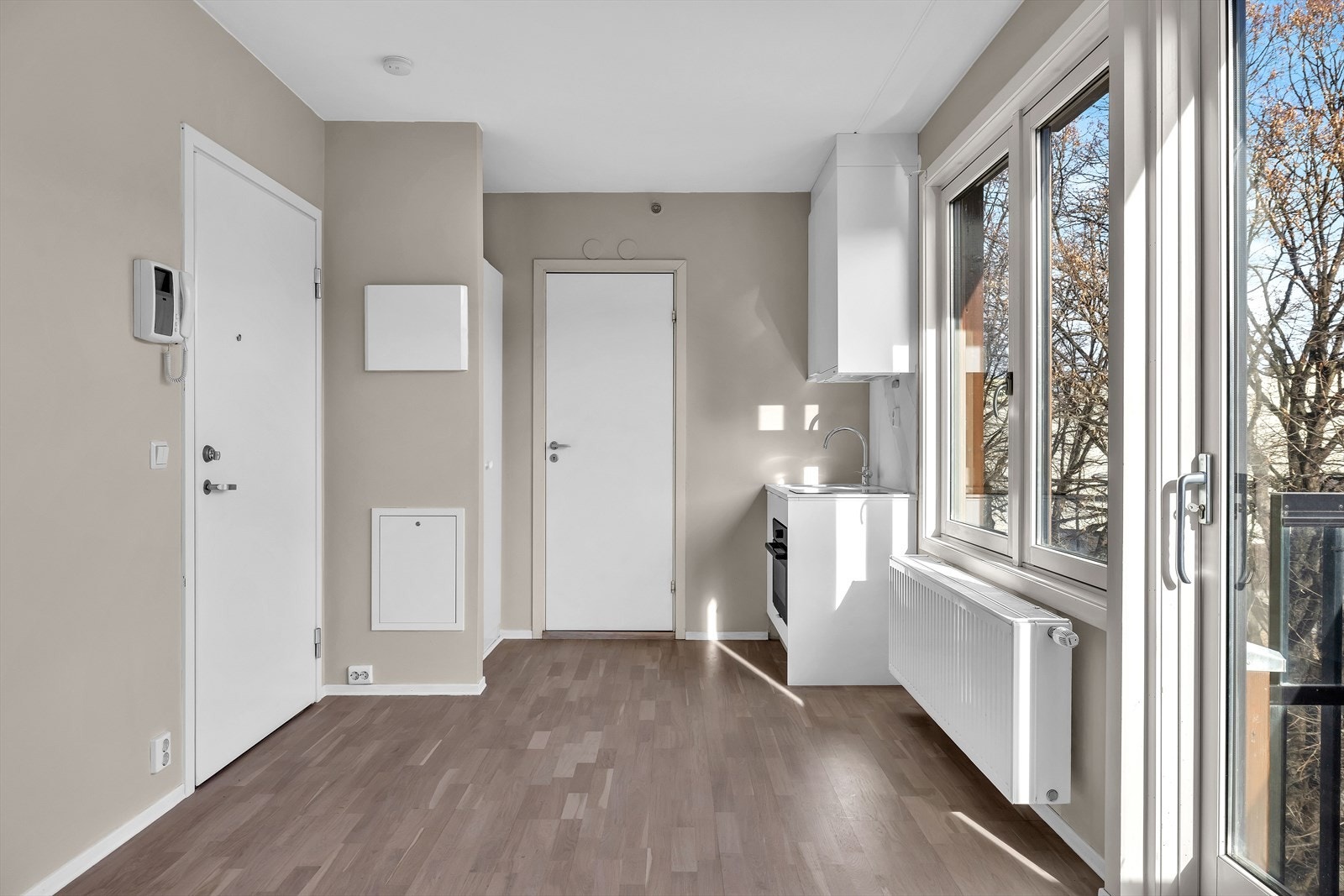 Åpen stue- og kjøkkenløsning Galleribilde